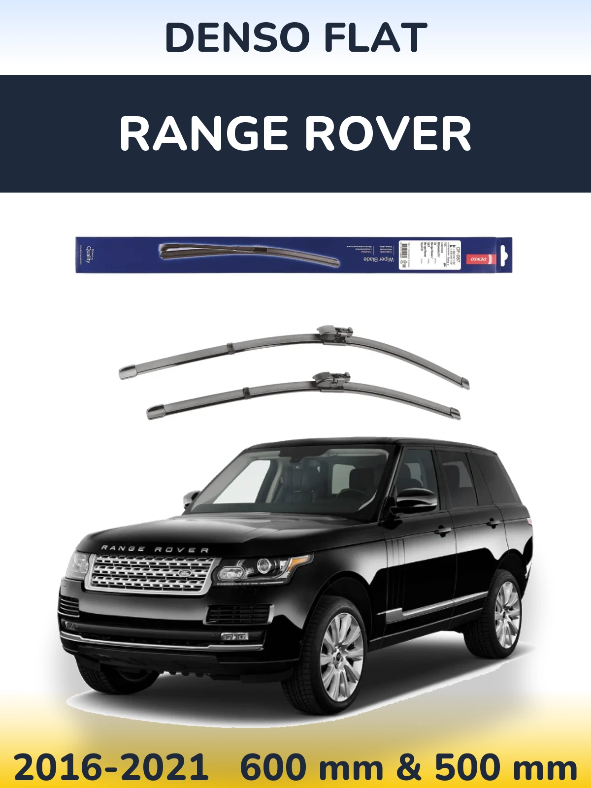 Torkarblad Denso Flat för Range Rover 
