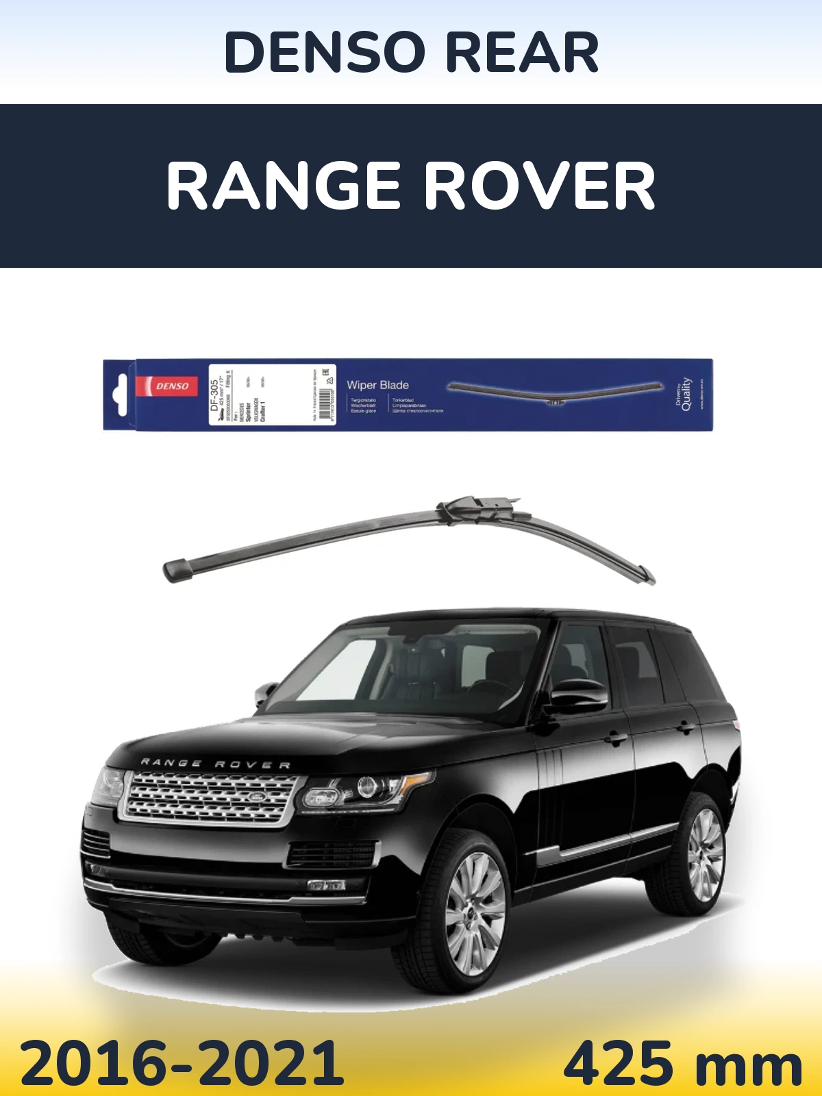 Torkarblad Denso Rear för Range Rover 