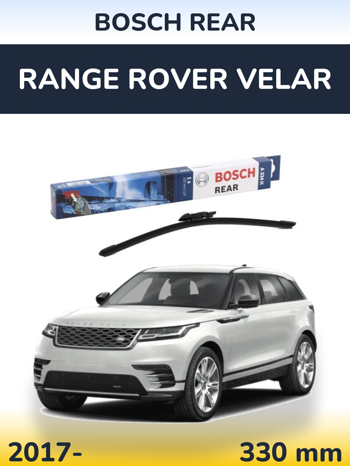 Torkarblad BOSCH Rear för Range Rover Velar