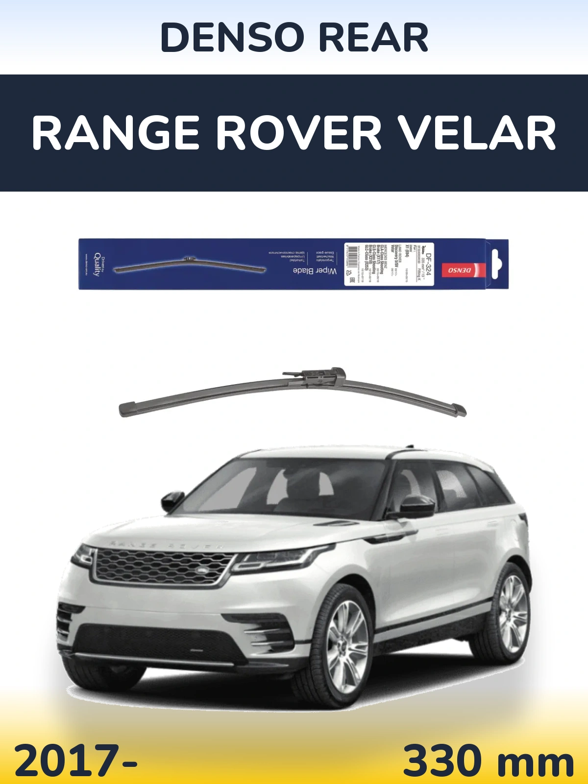 Torkarblad Denso Rear för Range Rover Velar