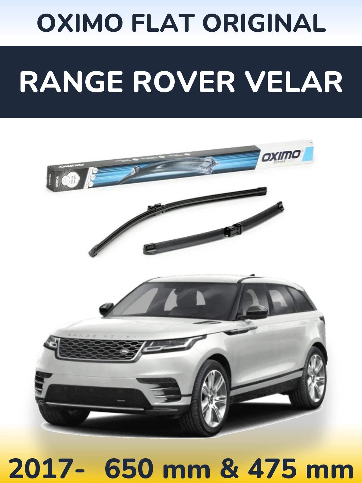 Torkarblad Oximo Flat Original för Range Rover Velar