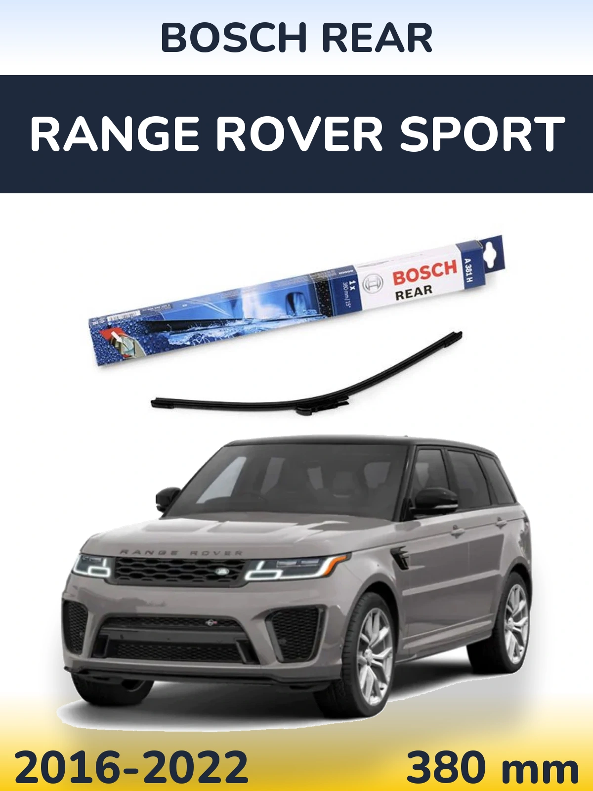 Torkarblad BOSCH Rear för Range Rover Sport