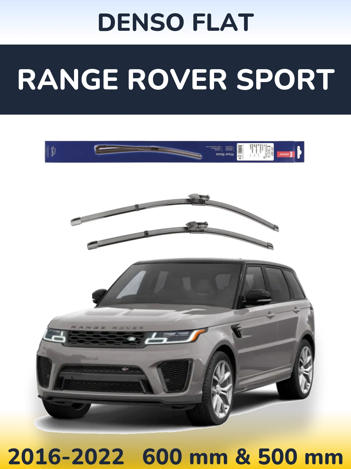 Torkarblad Denso Flat för Range Rover Sport