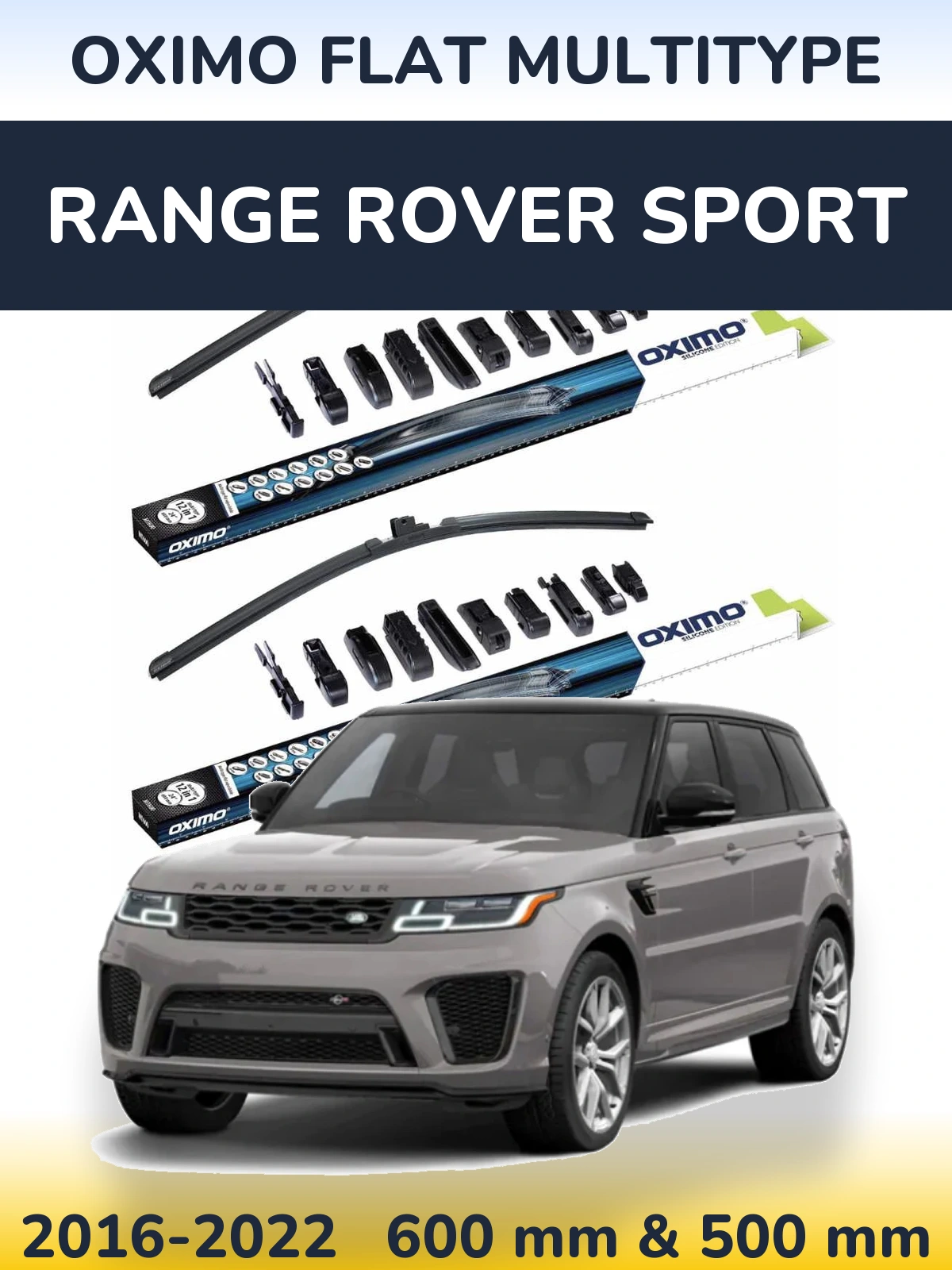 Torkarblad Oximo Flat MultiType för Range Rover Sport