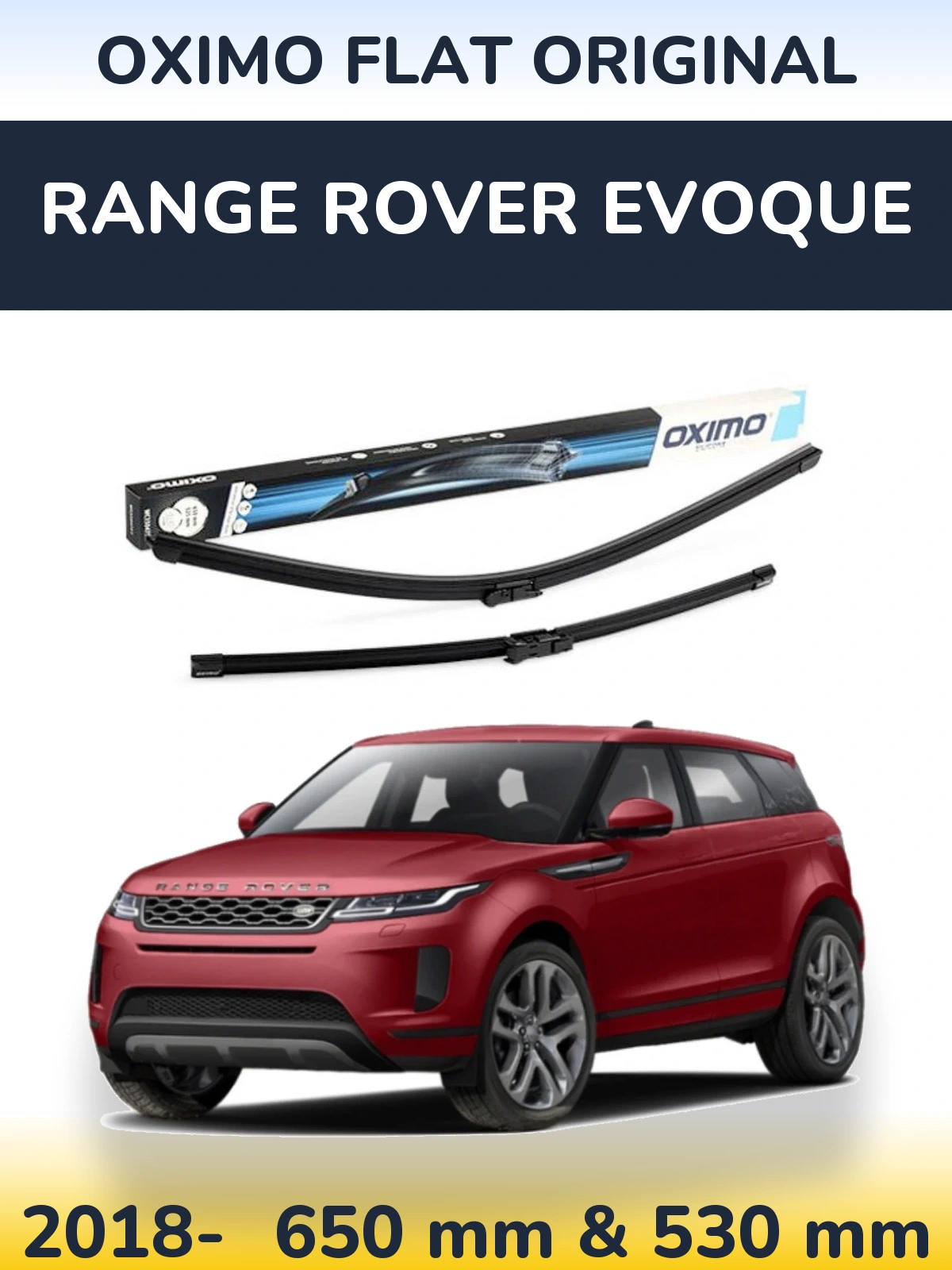 Torkarblad Oximo Flat Original för Range Rover Evoque