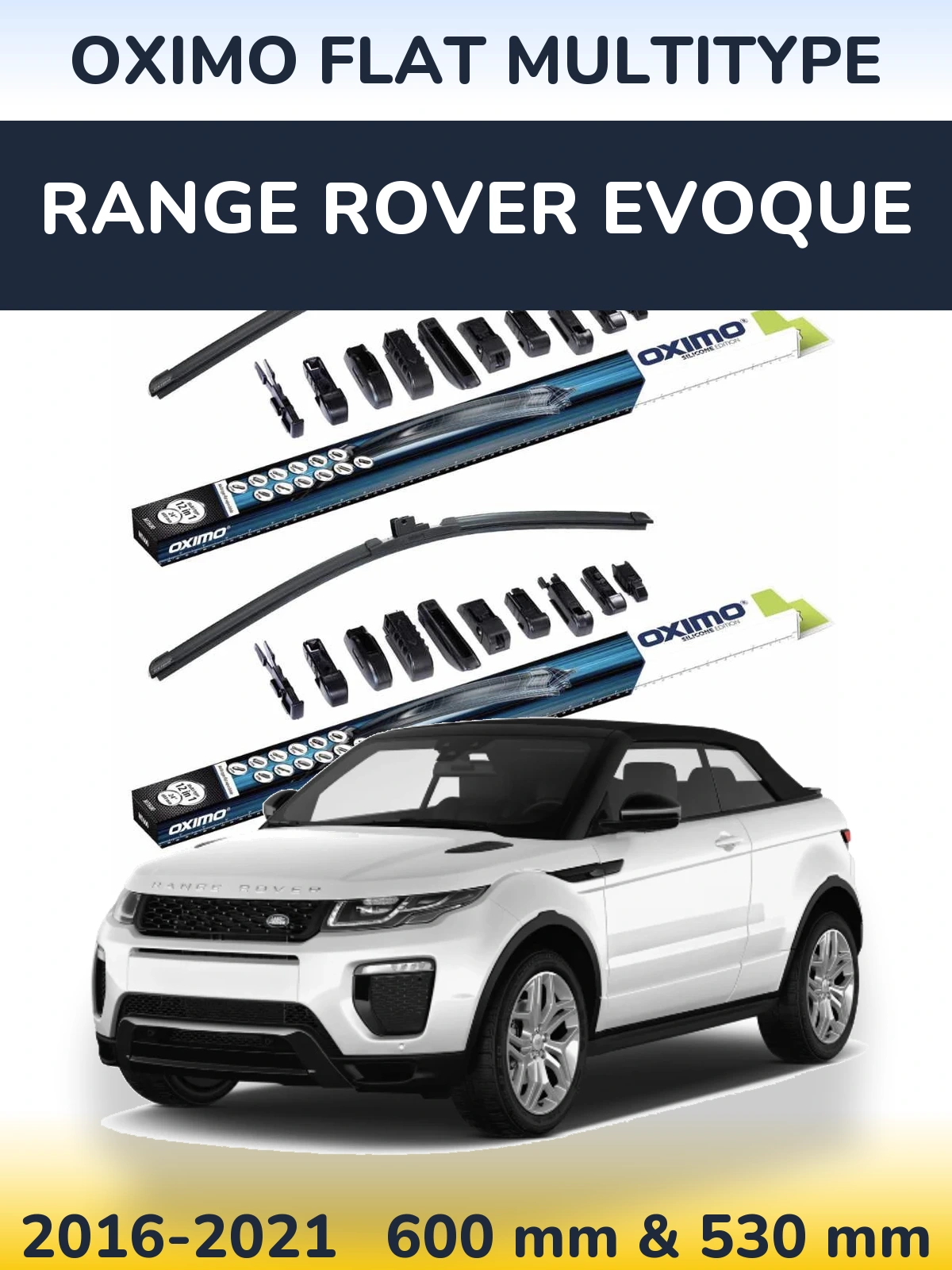 Torkarblad Oximo Flat MultiType för Range Rover Evoque