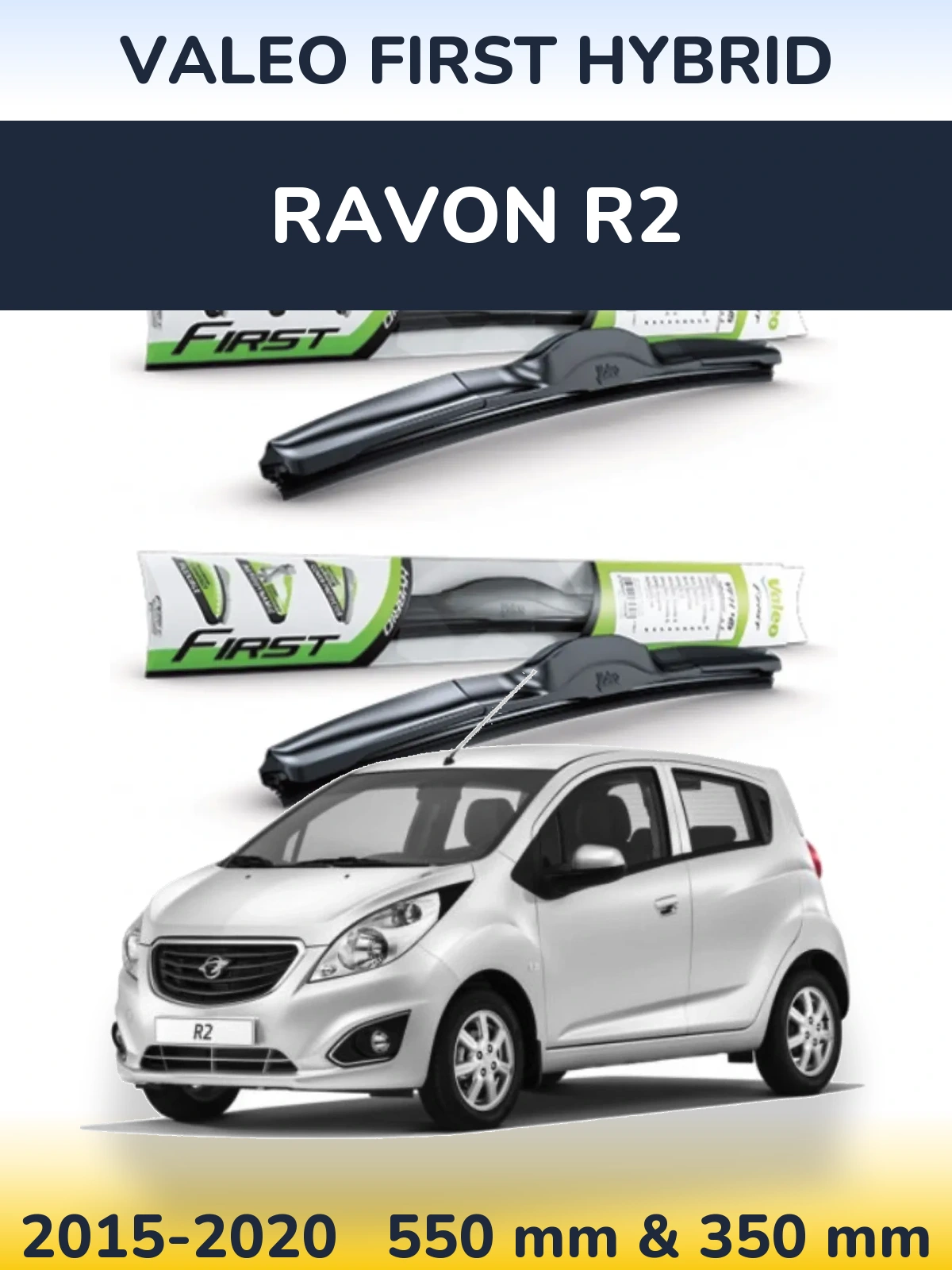 Torkarblad Valeo First Hybrid för Ravon R2