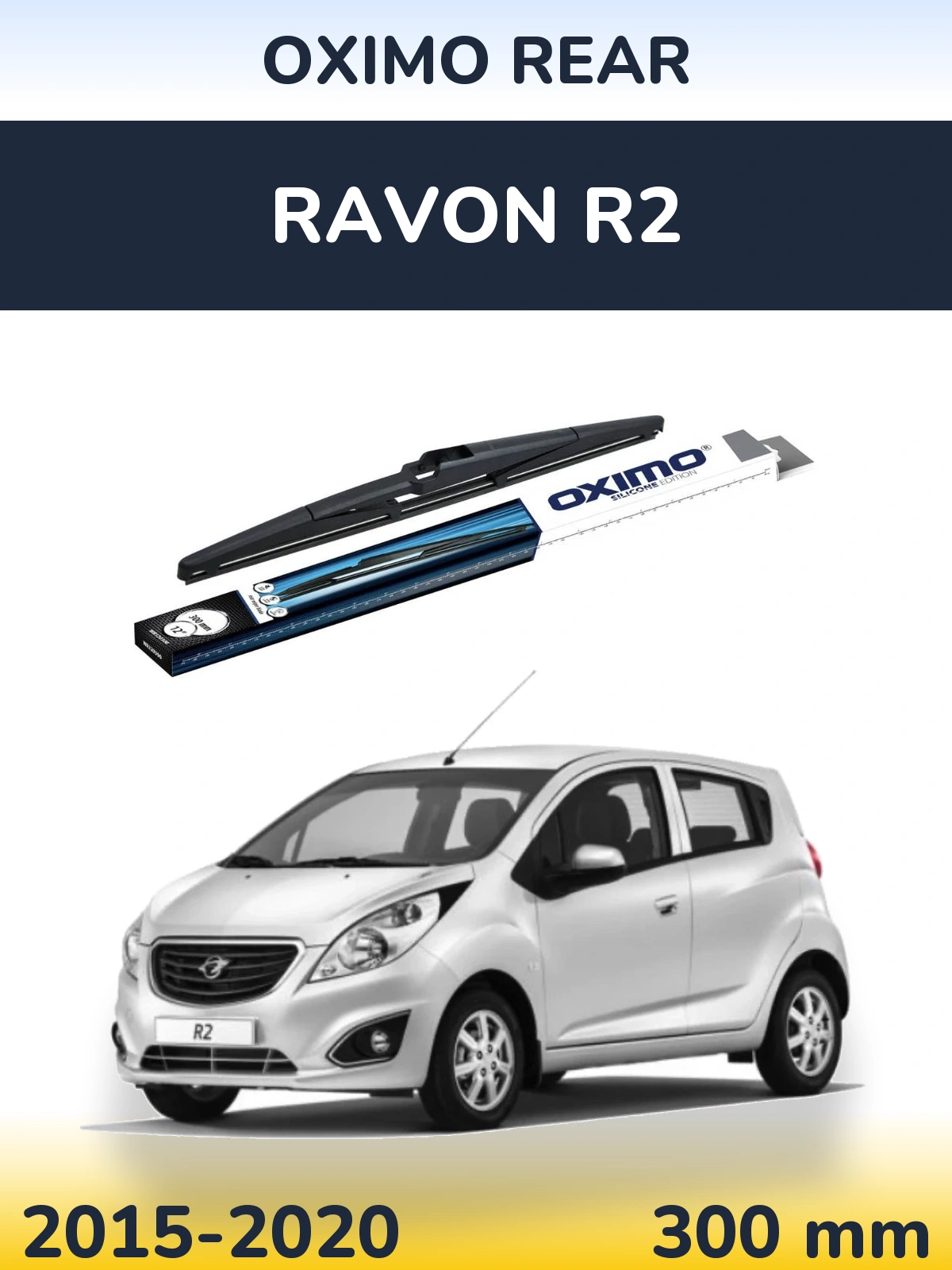 Torkarblad Oximo Rear för Ravon R2