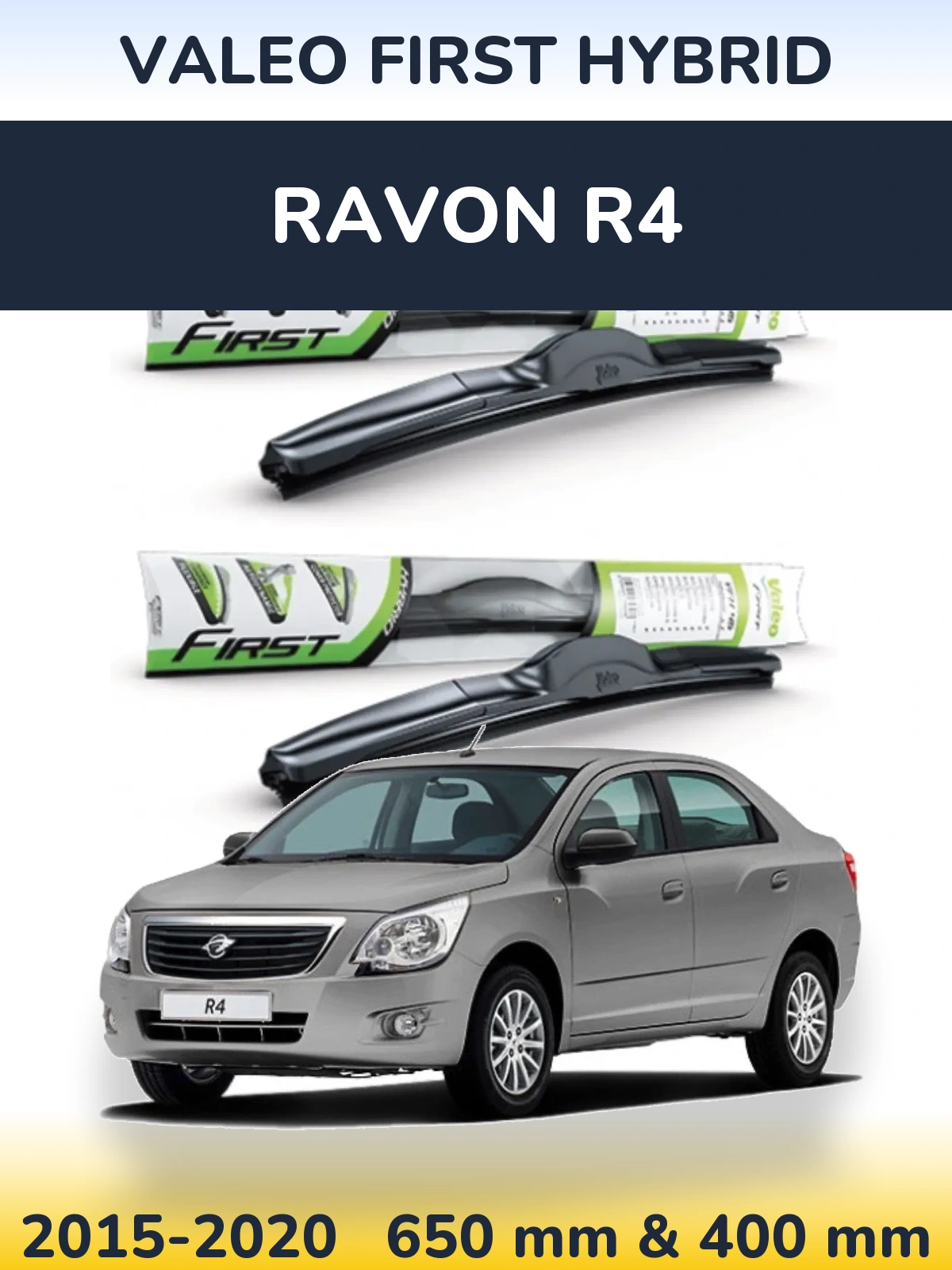 Torkarblad Valeo First Hybrid för Ravon R4