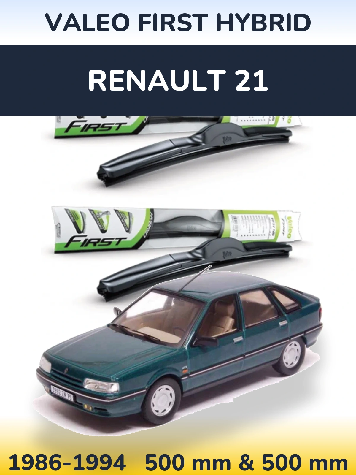 Torkarblad Valeo First Hybrid för Renault 21