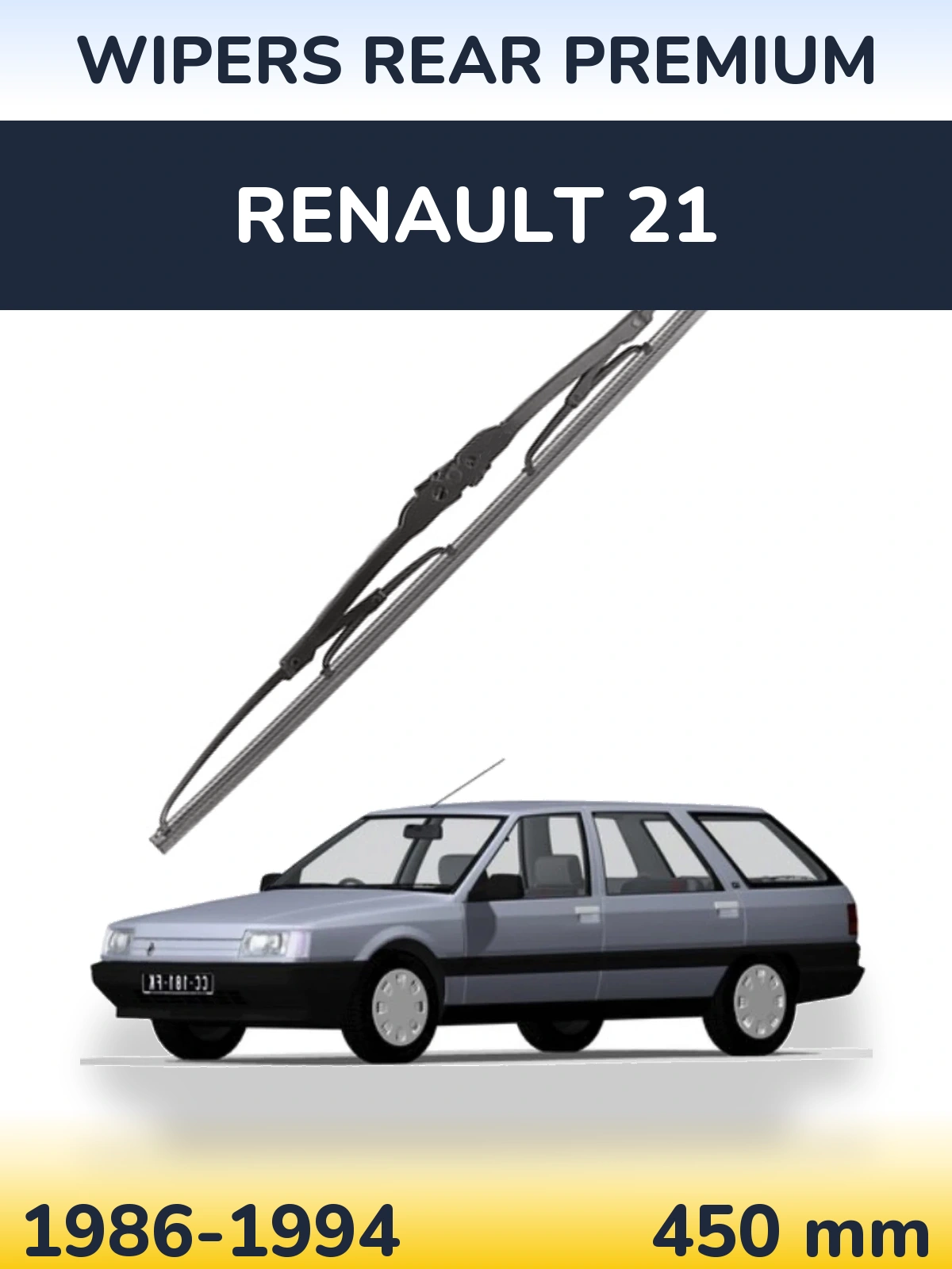 Torkarblad WIPERS REAR PREMIUM för Renault 21