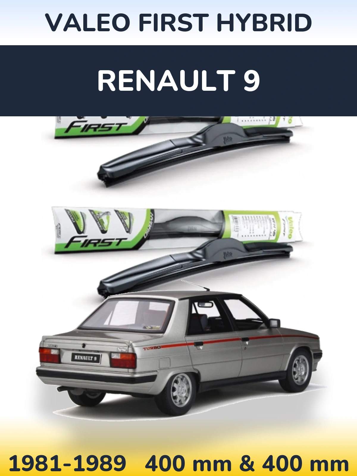 Torkarblad Valeo First Hybrid för Renault 9