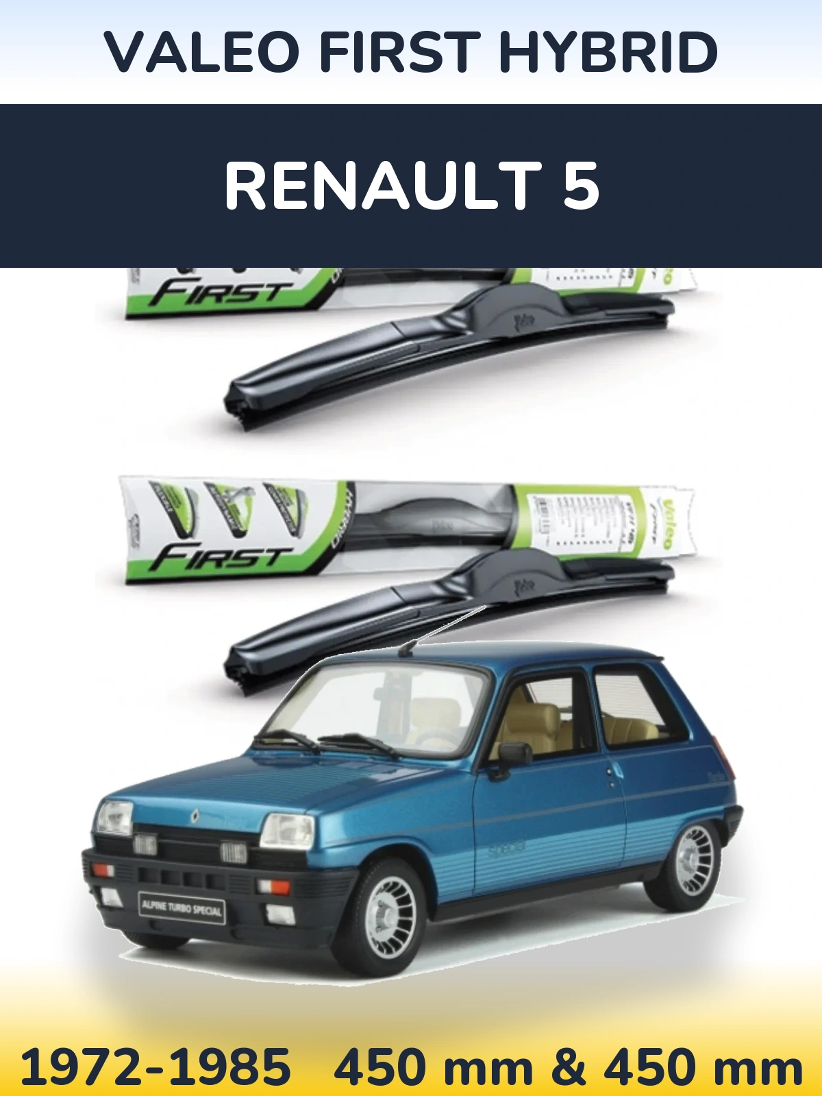 Torkarblad Valeo First Hybrid för Renault 5