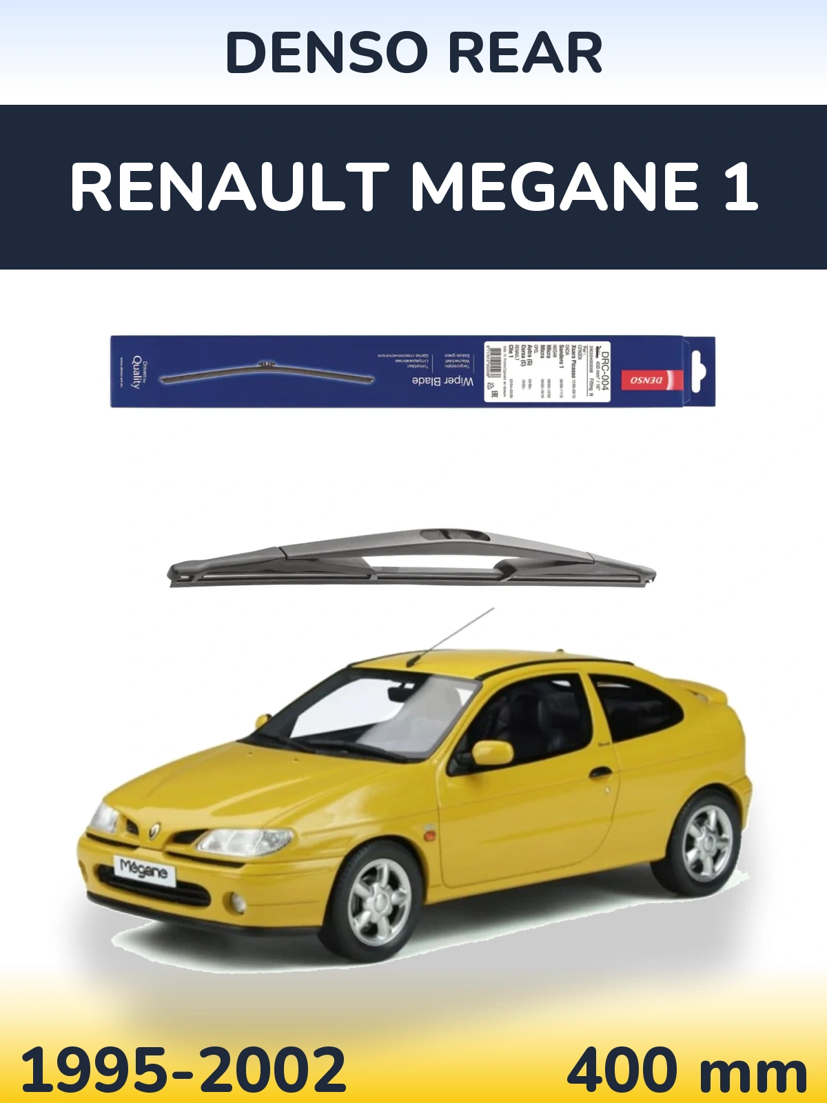 Torkarblad Denso Rear för Renault Megane 1