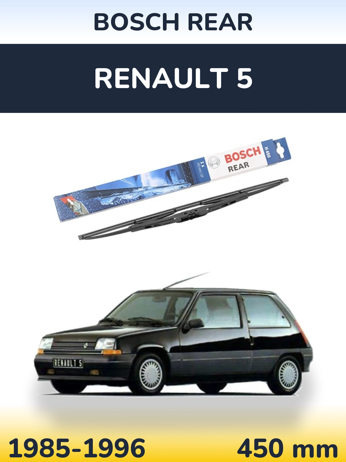 Torkarblad BOSCH Rear för Renault 5