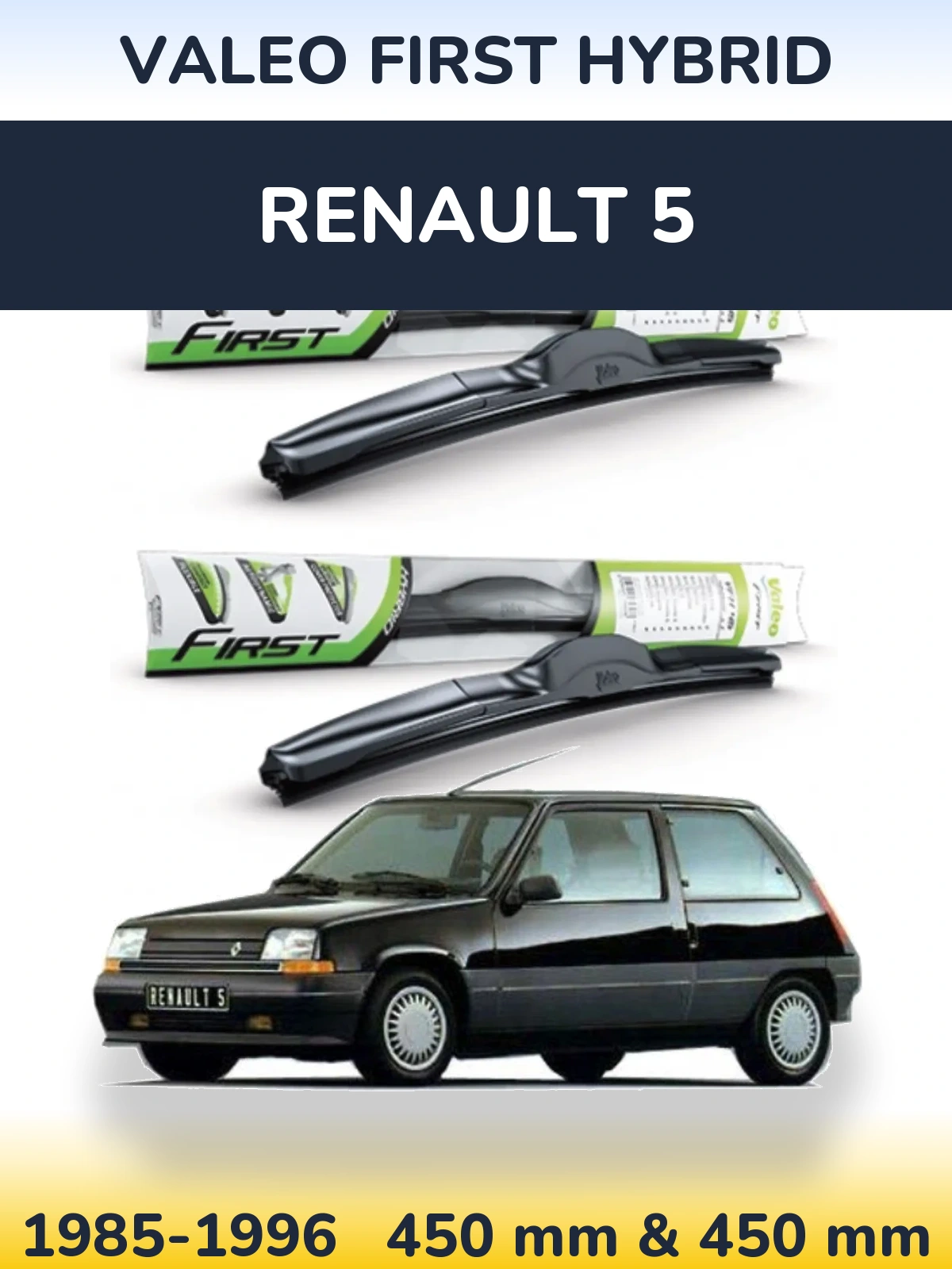 Torkarblad Valeo First Hybrid för Renault 5