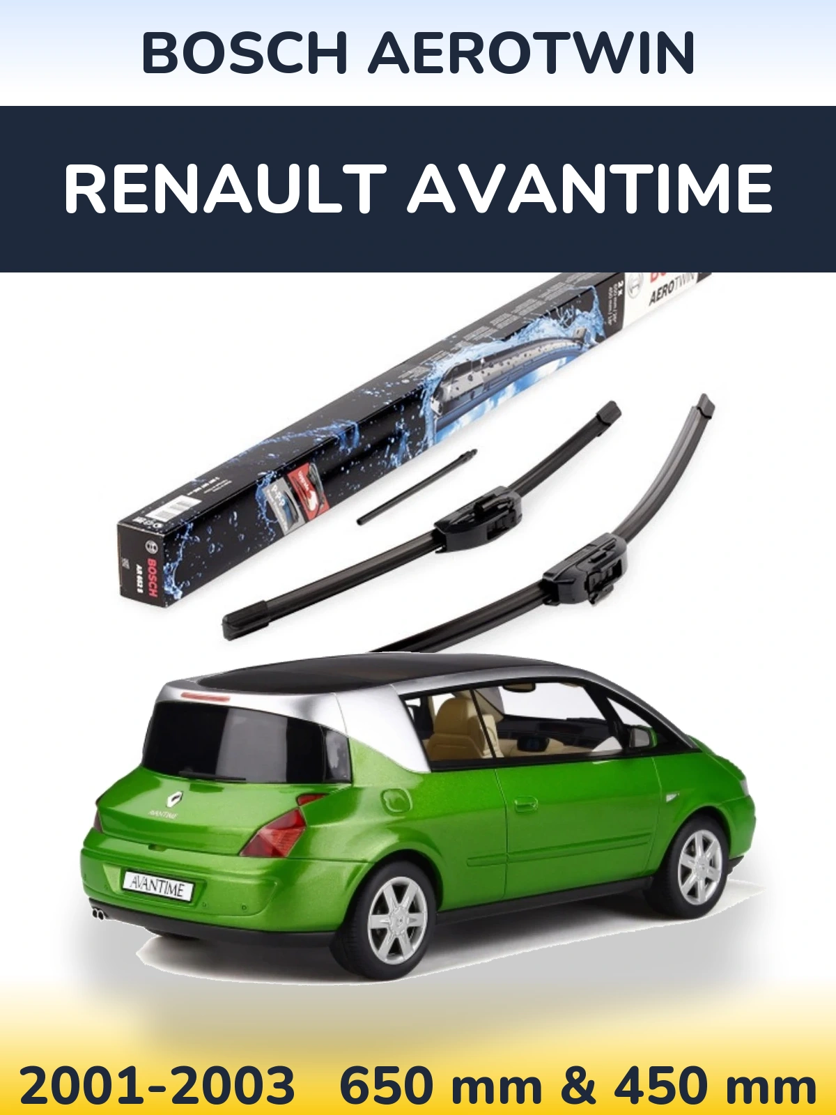 Torkarblad BOSCH AeroTwin för Renault Avantime