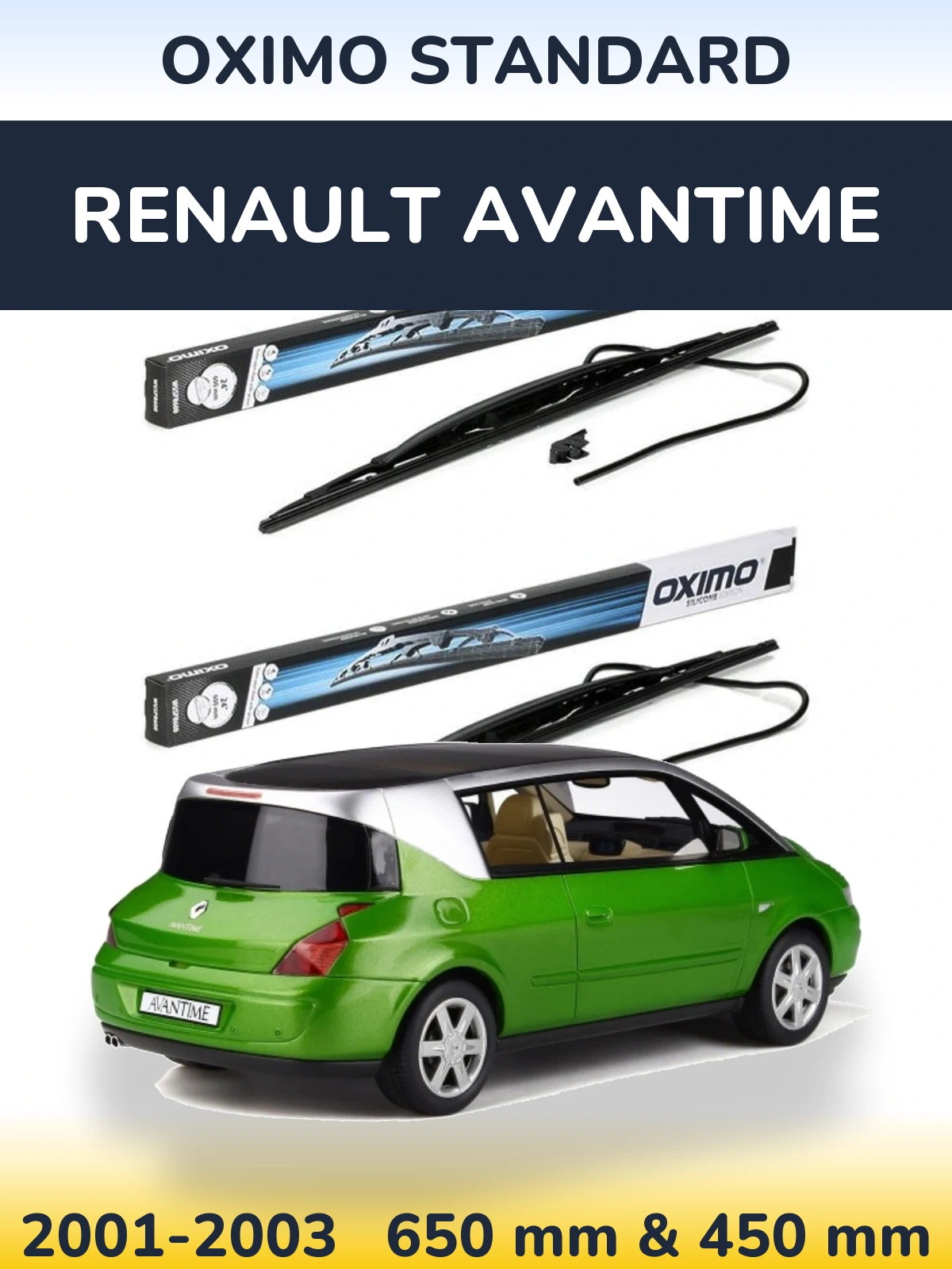 Torkarblad Oximo Standard för Renault Avantime