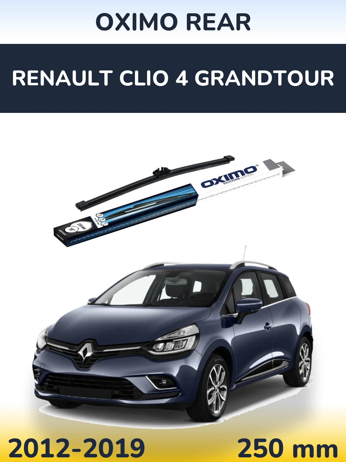 Torkarblad Oximo Rear för Renault Clio 4 Grandtour