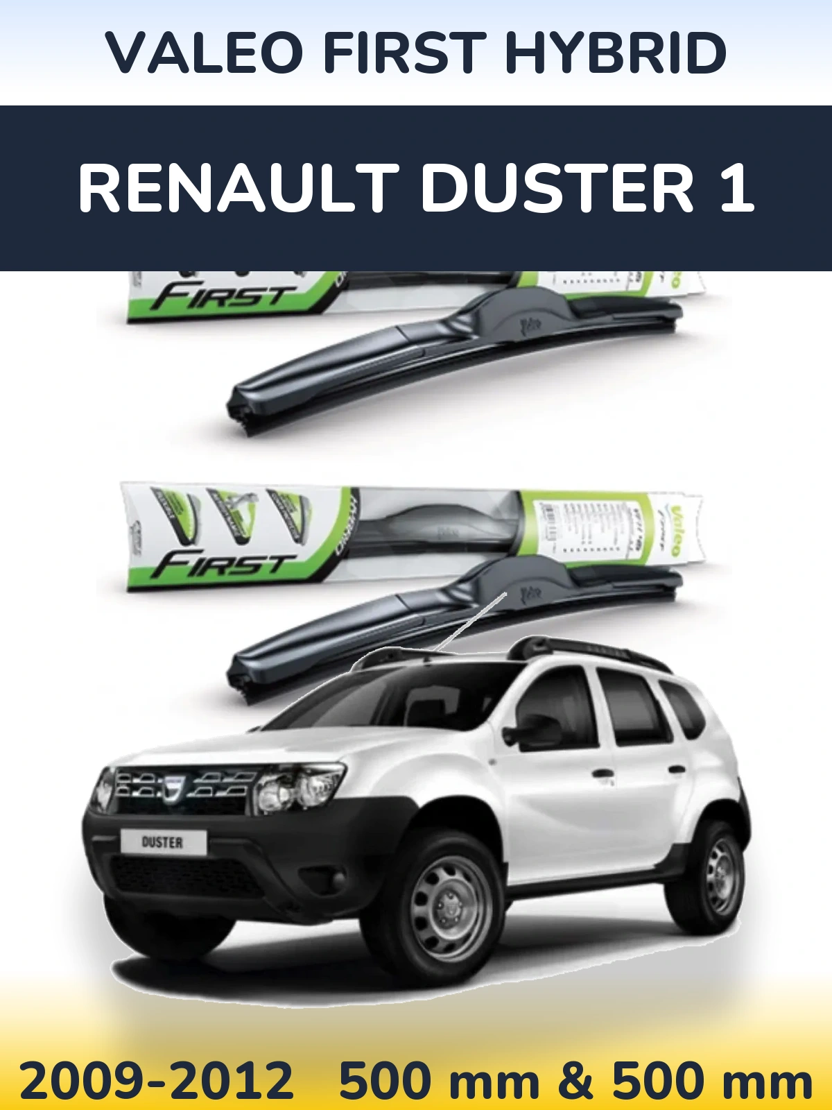Torkarblad Valeo First Hybrid för Renault Duster 1