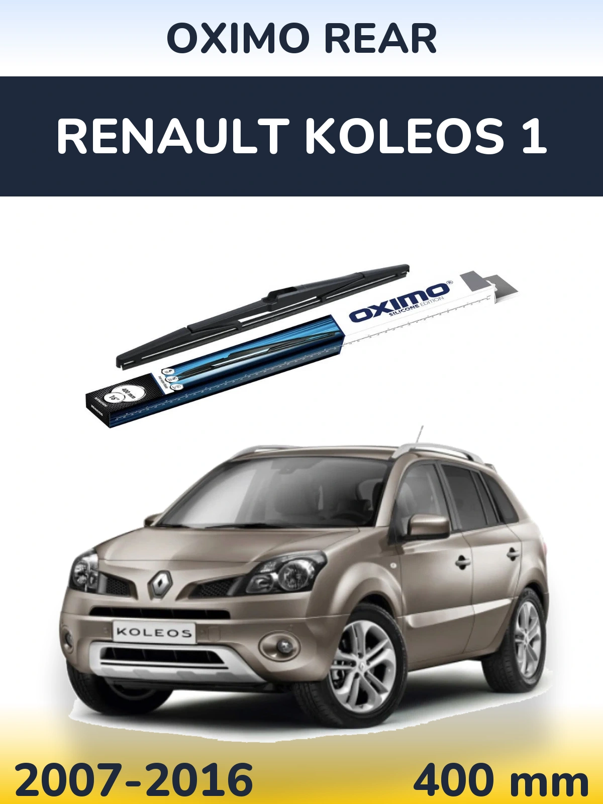 Torkarblad Oximo Rear för Renault Koleos 1