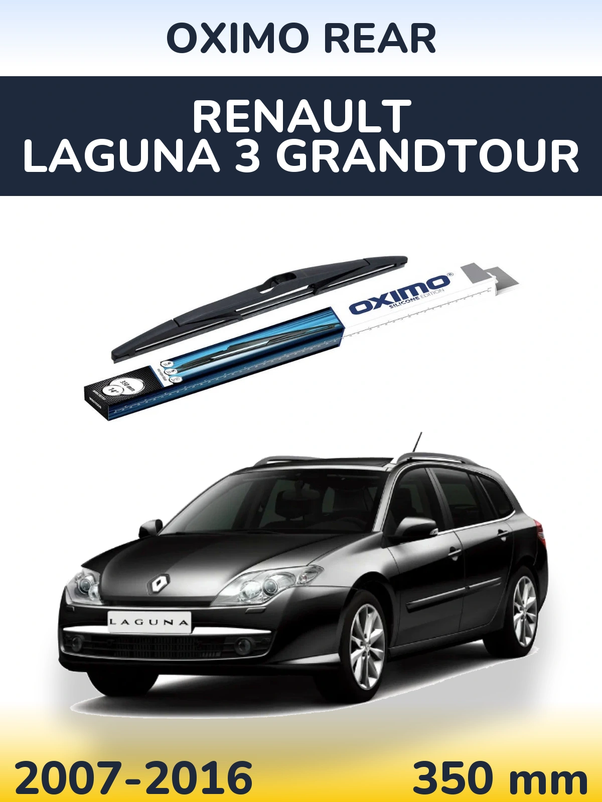 Torkarblad Oximo Rear för Renault Laguna 3 Grandtour