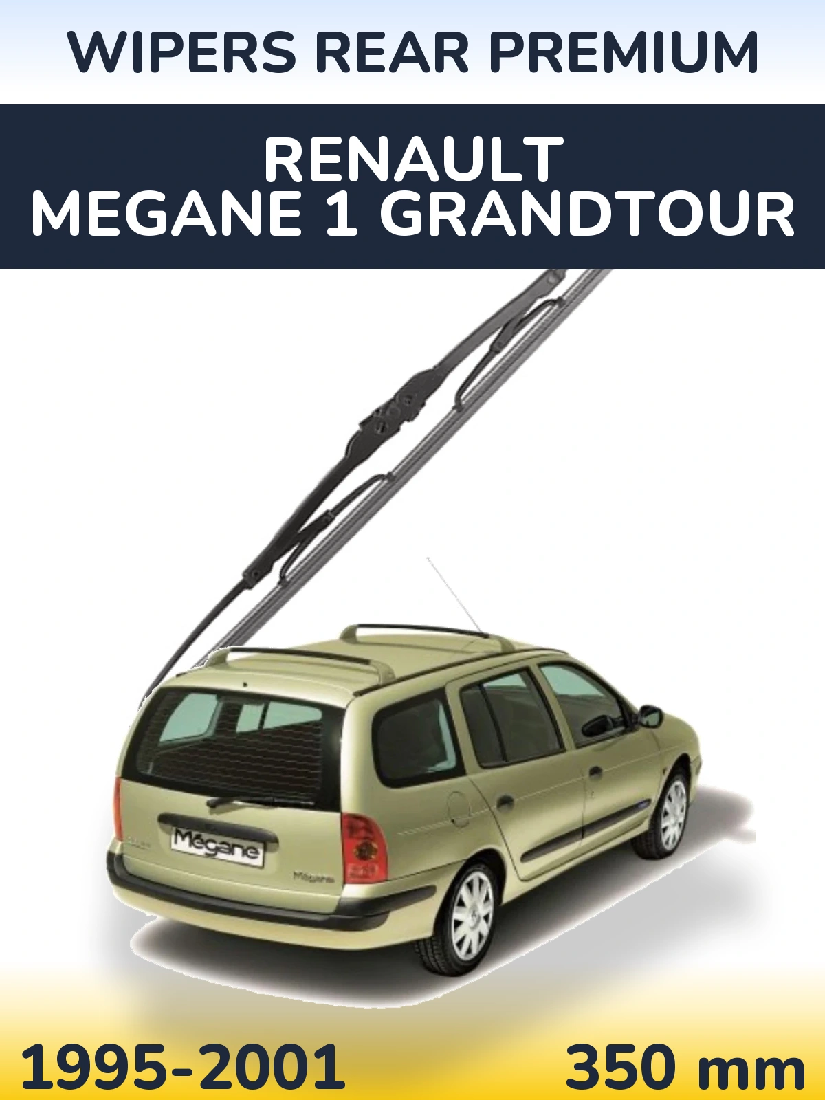 Torkarblad WIPERS REAR PREMIUM för Renault Megane 1 Grandtour