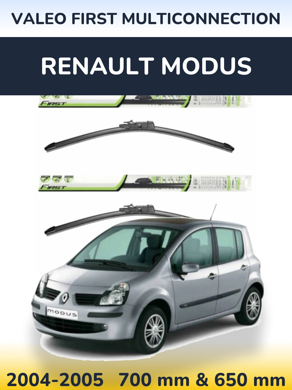 Torkarblad Valeo First MultiConnection för Renault Modus