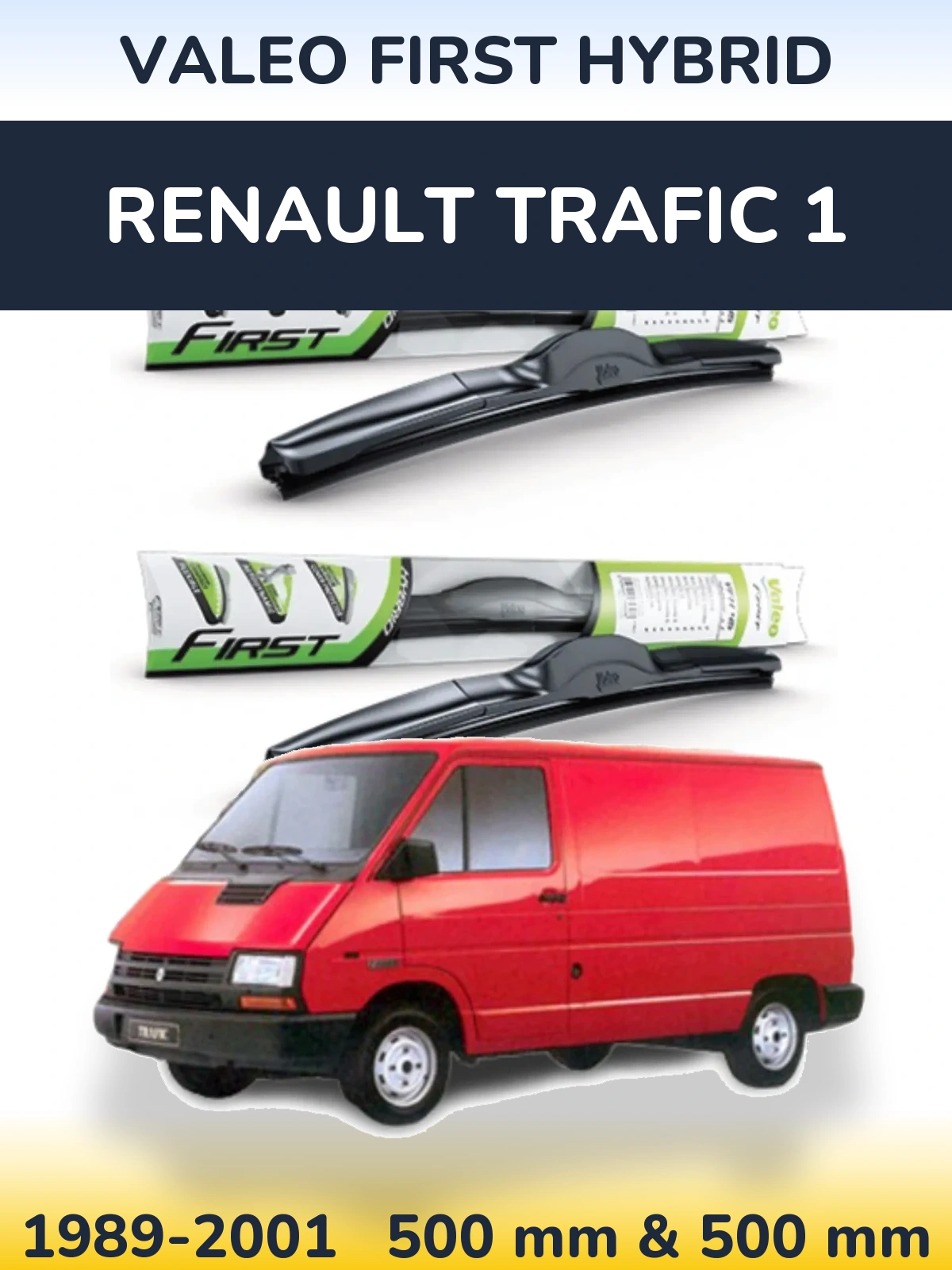 Torkarblad Valeo First Hybrid för Renault Trafic 1