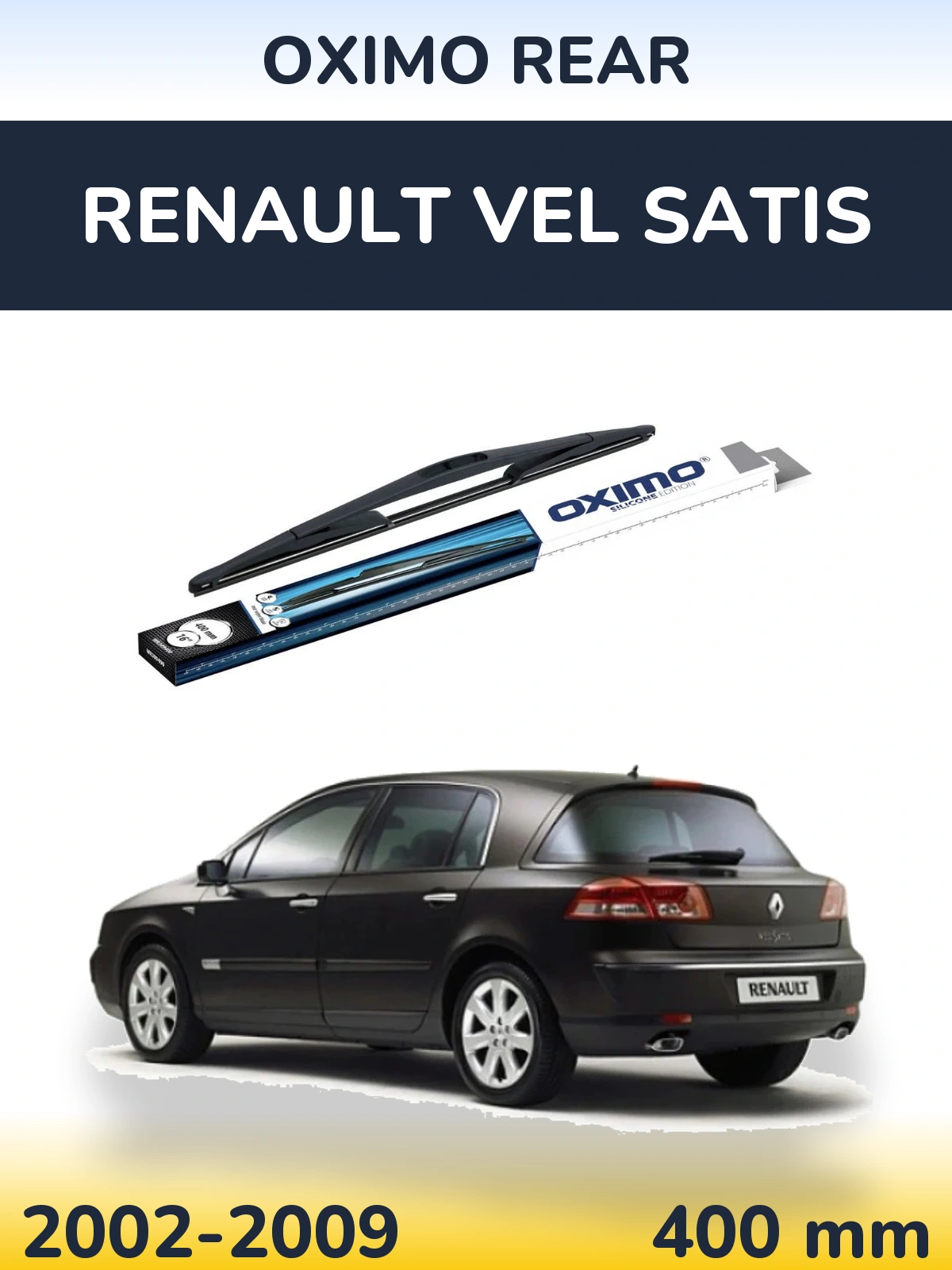Torkarblad Oximo Rear för Renault Vel Satis