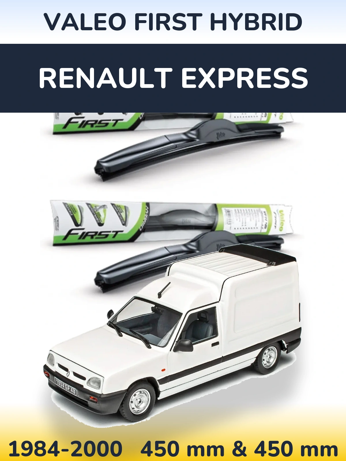 Torkarblad Valeo First Hybrid för Renault Express