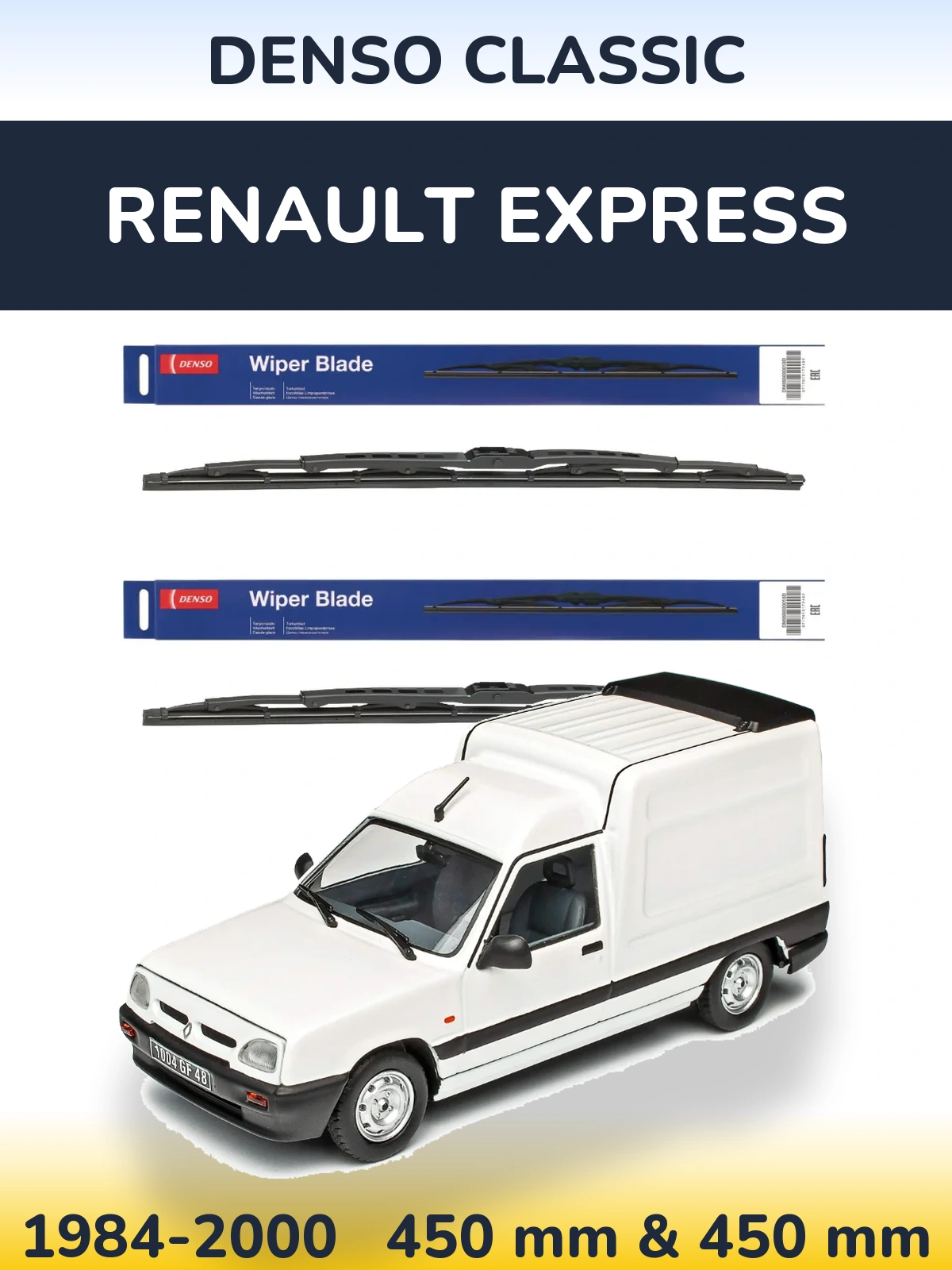 Torkarblad Denso Classic för Renault Express