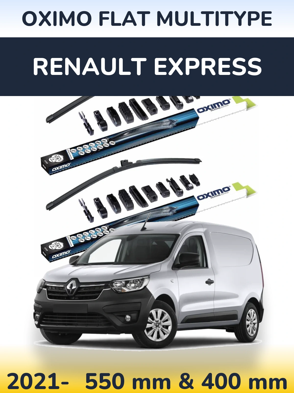 Torkarblad Oximo Flat MultiType för Renault Express