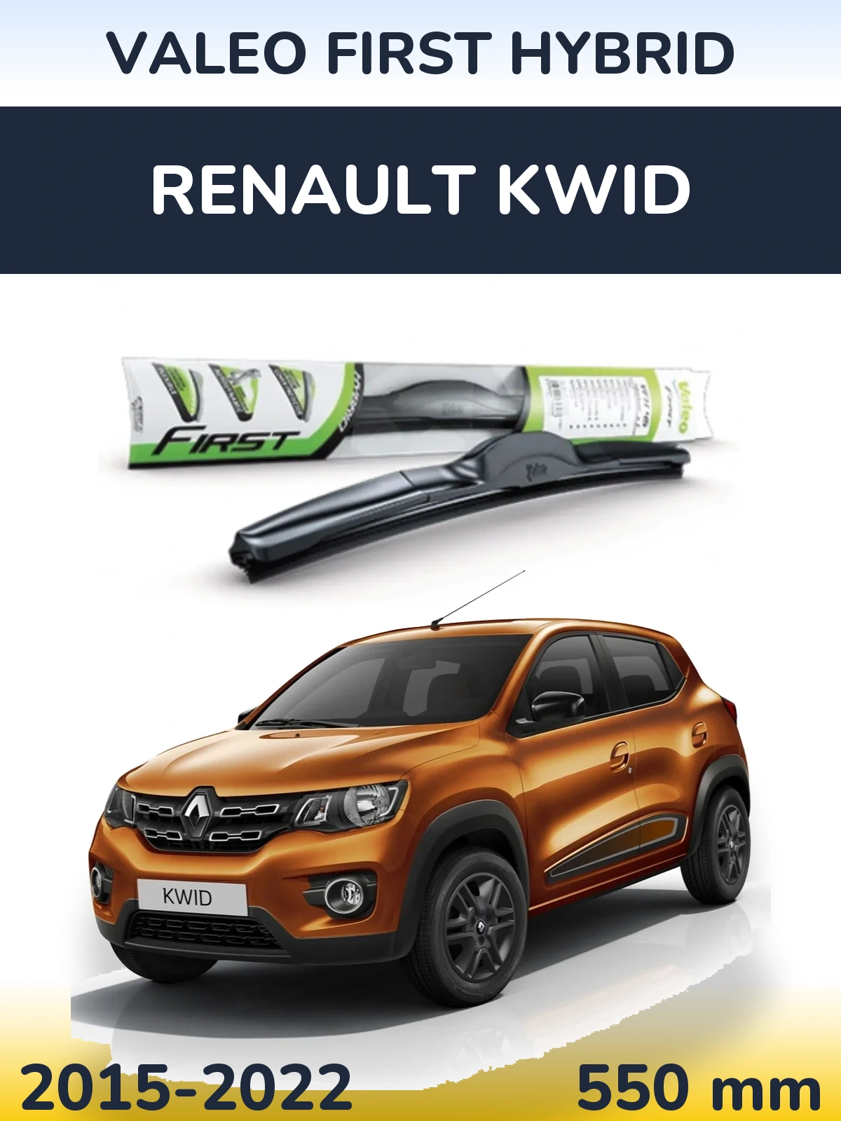 Torkarblad Valeo First Hybrid för Renault Kwid