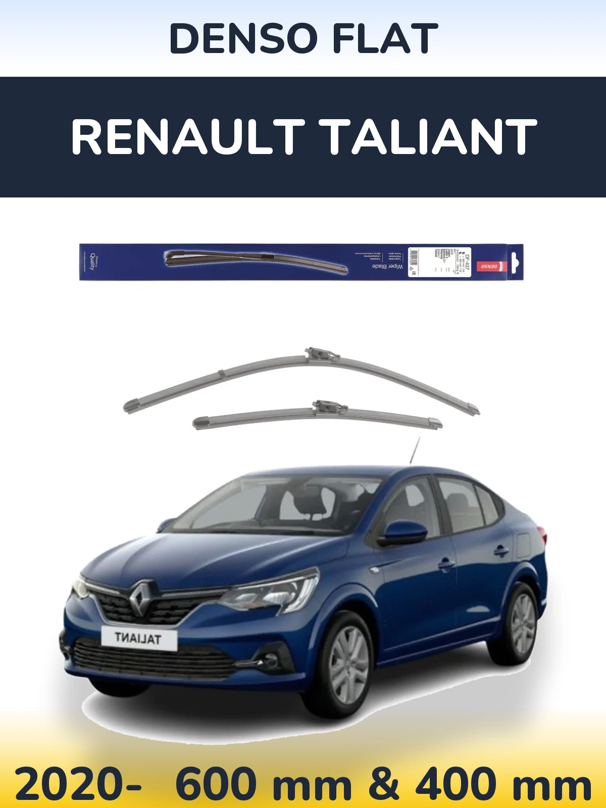 Torkarblad Denso Flat för Renault Taliant