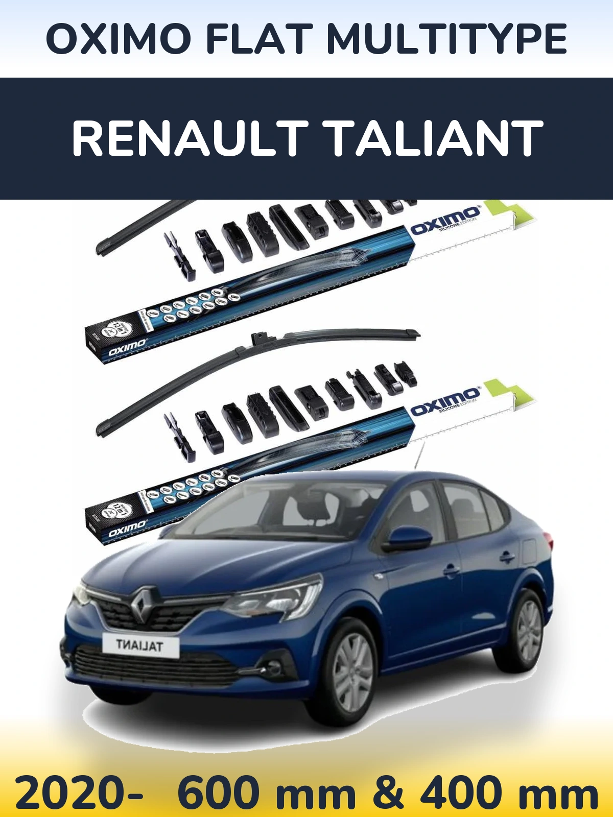 Torkarblad Oximo Flat MultiType för Renault Taliant