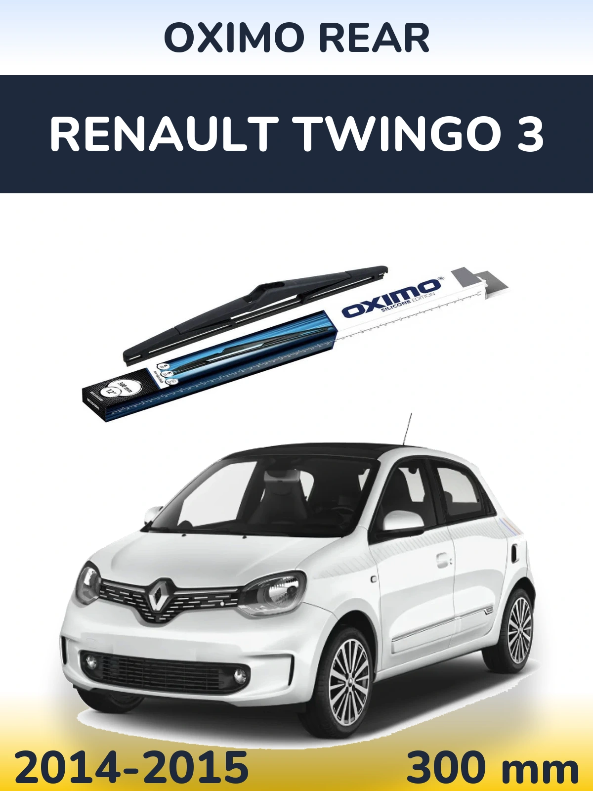 Torkarblad Oximo Rear för Renault Twingo 3