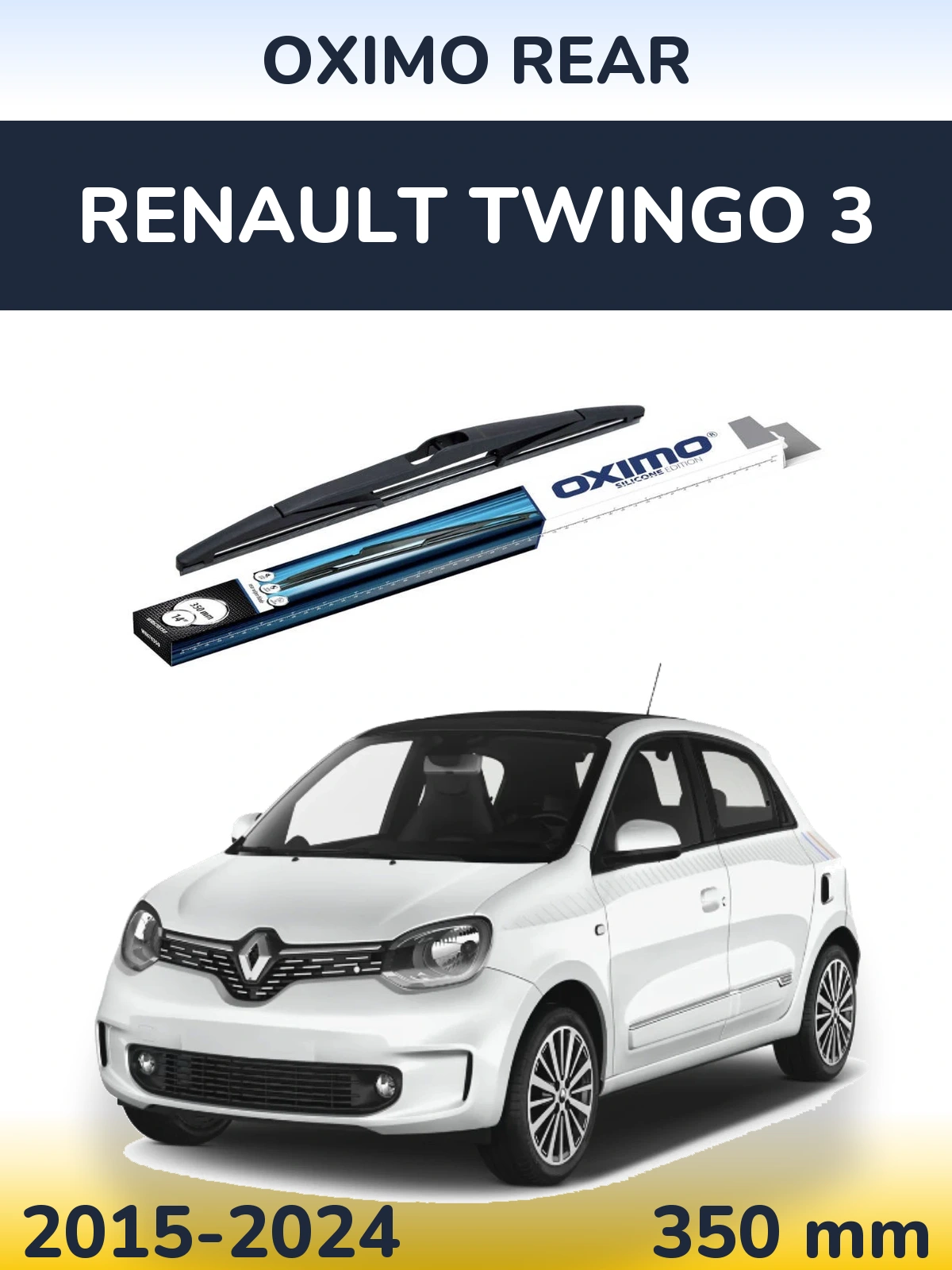Torkarblad Oximo Rear för Renault Twingo 3