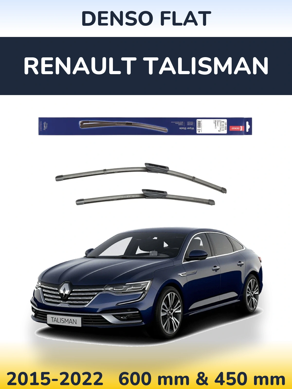 Torkarblad Denso Flat för Renault Talisman