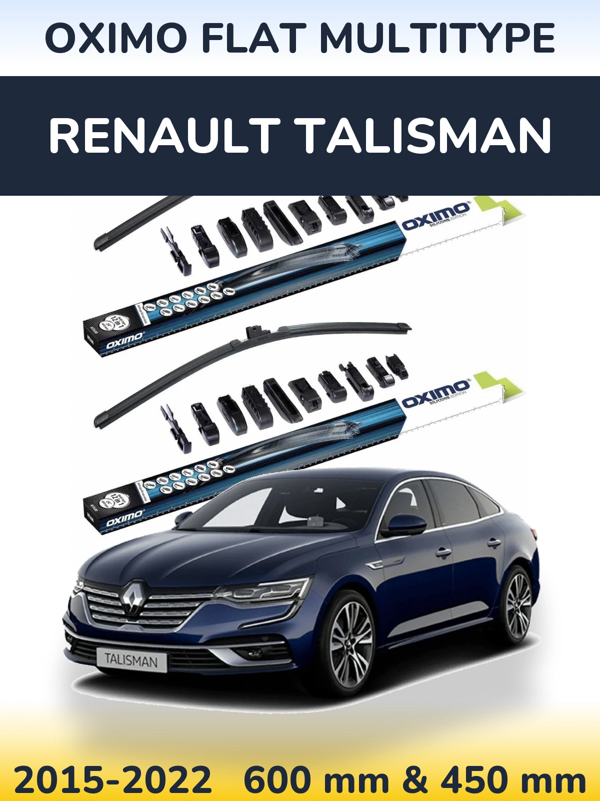 Torkarblad Oximo Flat MultiType för Renault Talisman