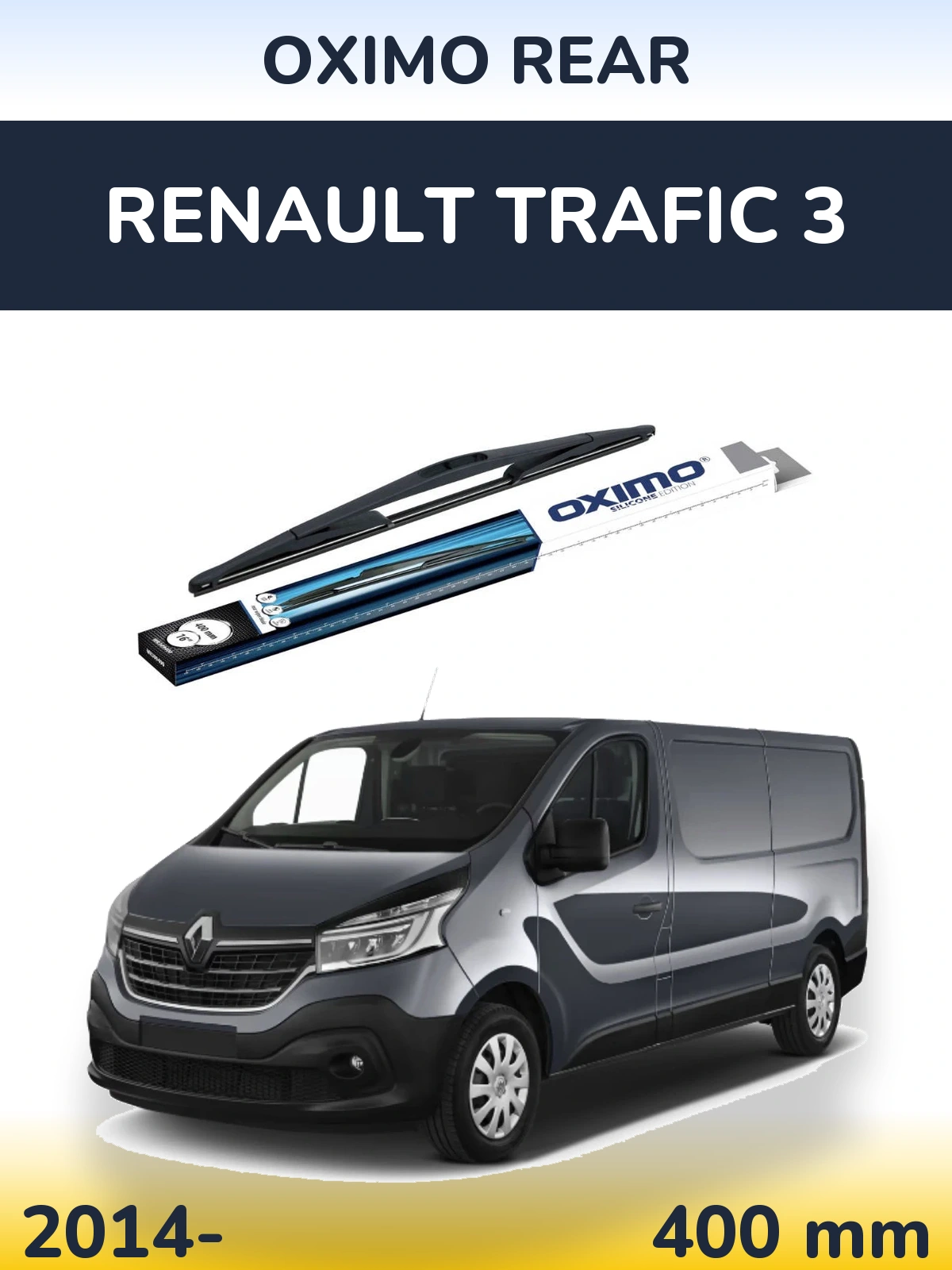 Torkarblad Oximo Rear för Renault Trafic 3