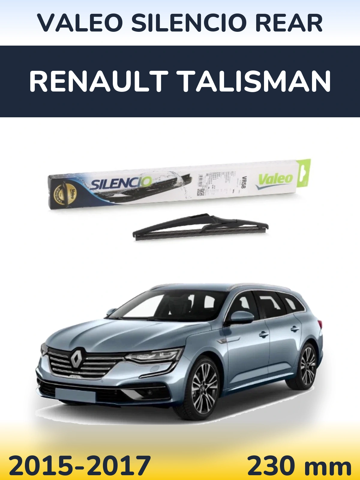 Torkarblad Valeo Silencio Rear för Renault Talisman