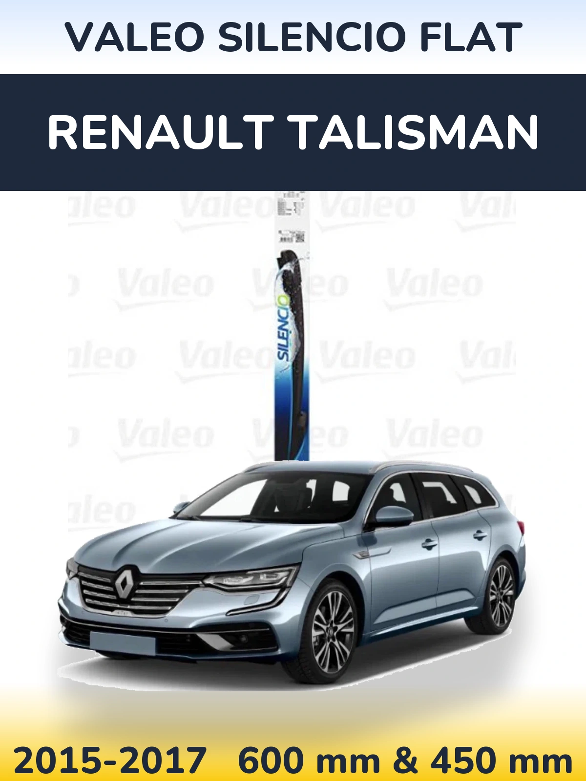 Torkarblad Valeo Silencio Flat för Renault Talisman