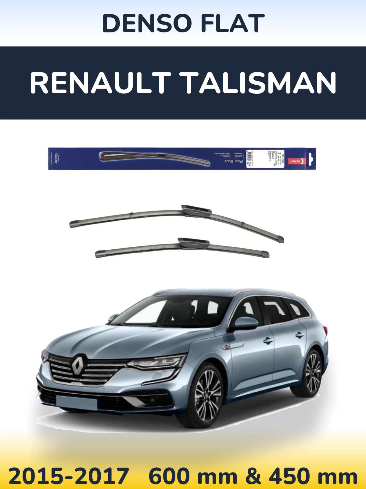 Torkarblad Denso Flat för Renault Talisman