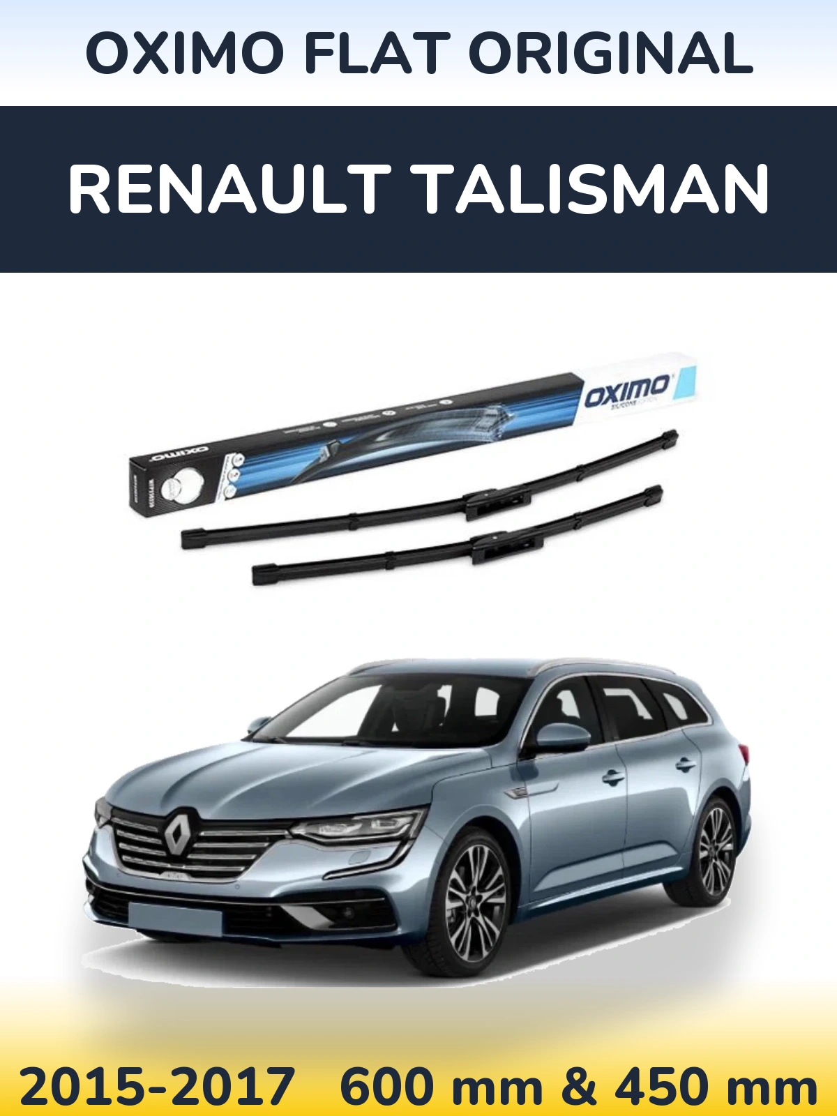 Torkarblad Oximo Flat Original för Renault Talisman