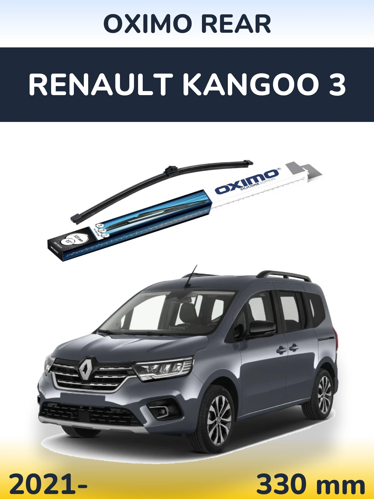 Torkarblad Oximo Rear för Renault Kangoo 3