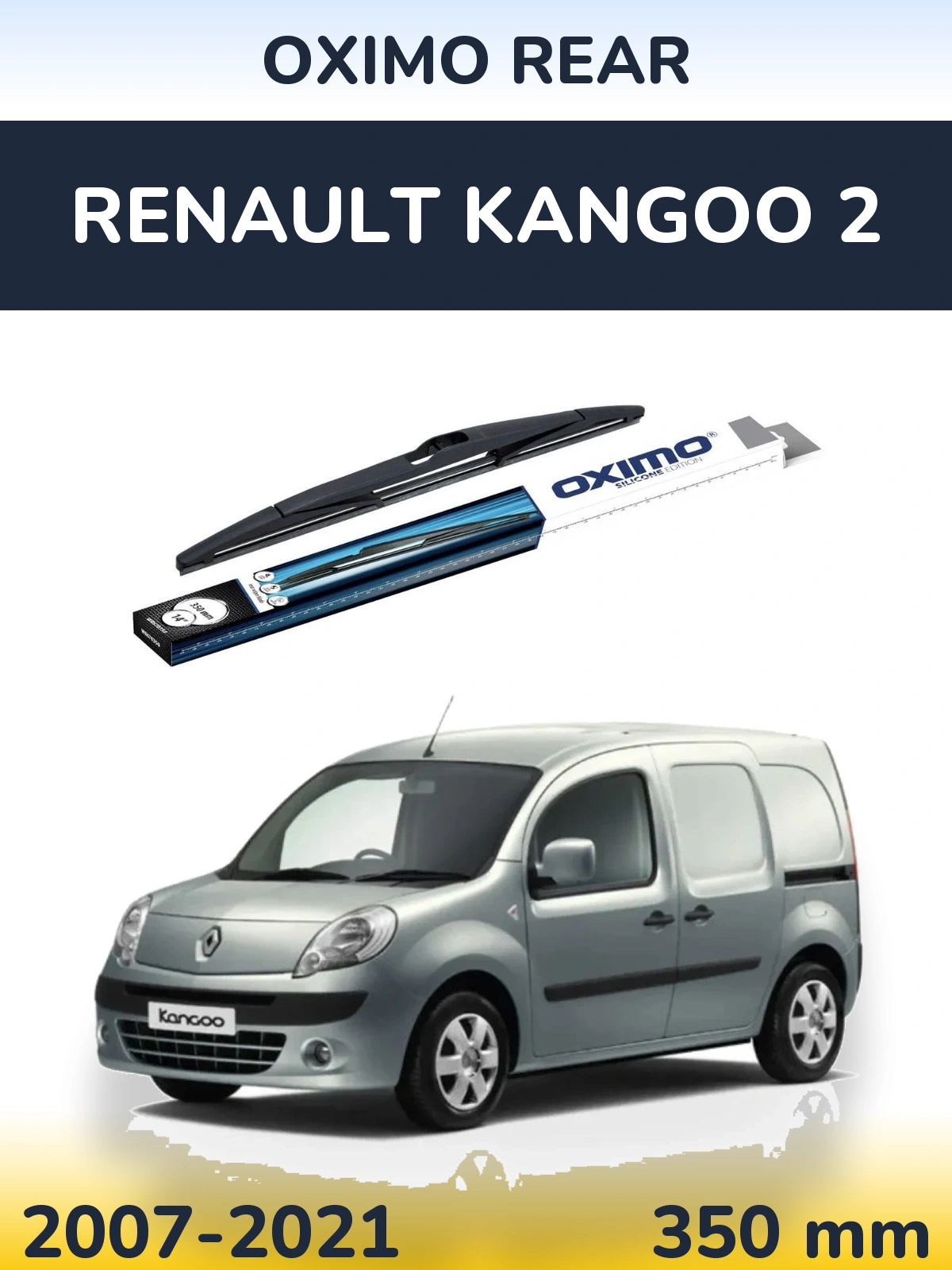 Torkarblad Oximo Rear för Renault Kangoo 2