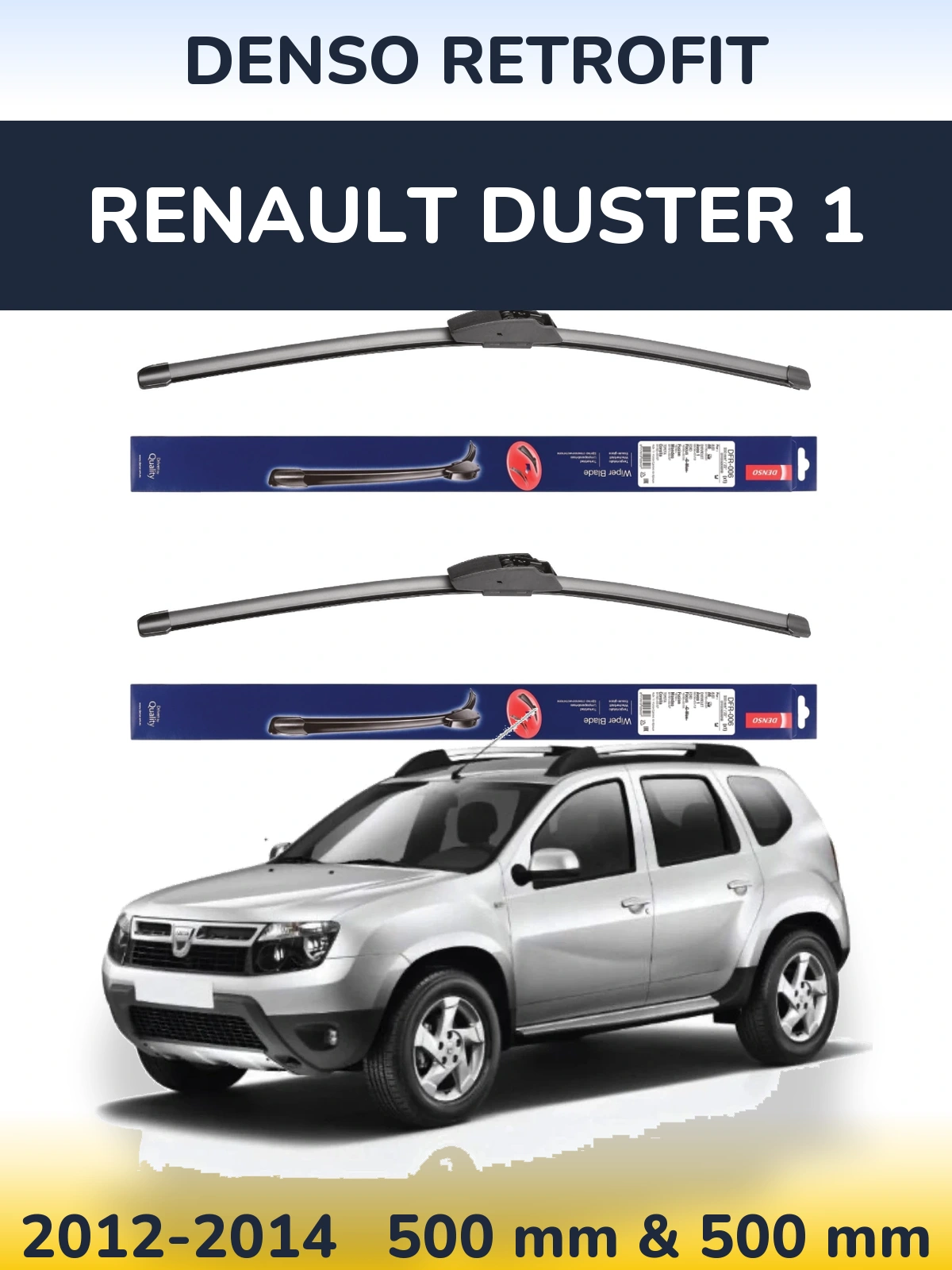 Torkarblad Denso Retrofit för Renault Duster 1