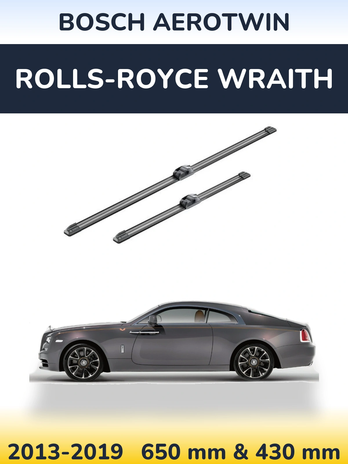 Torkarblad BOSCH AeroTwin för Rolls-Royce Wraith