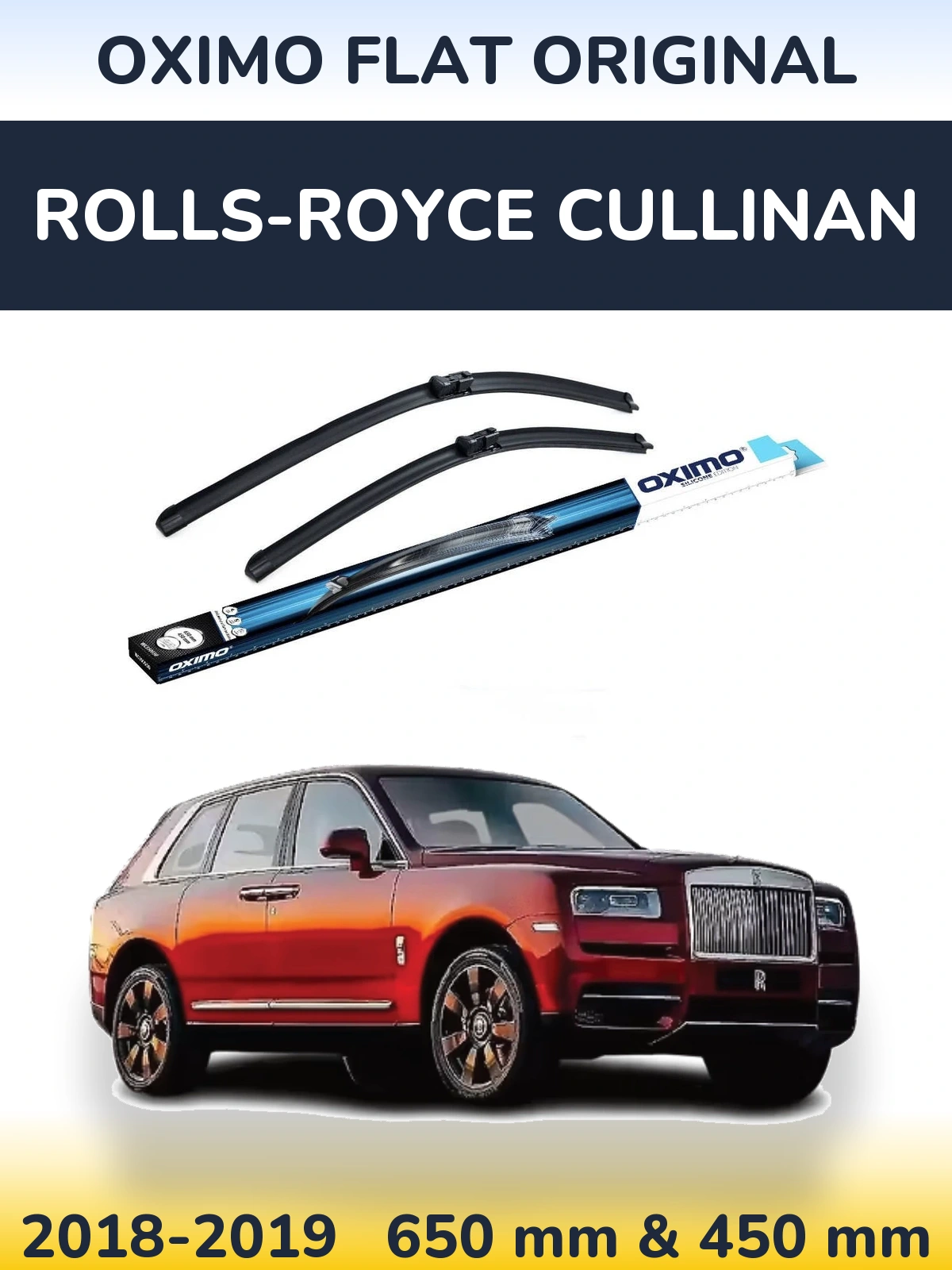 Torkarblad Oximo Flat Original för Rolls-Royce Cullinan